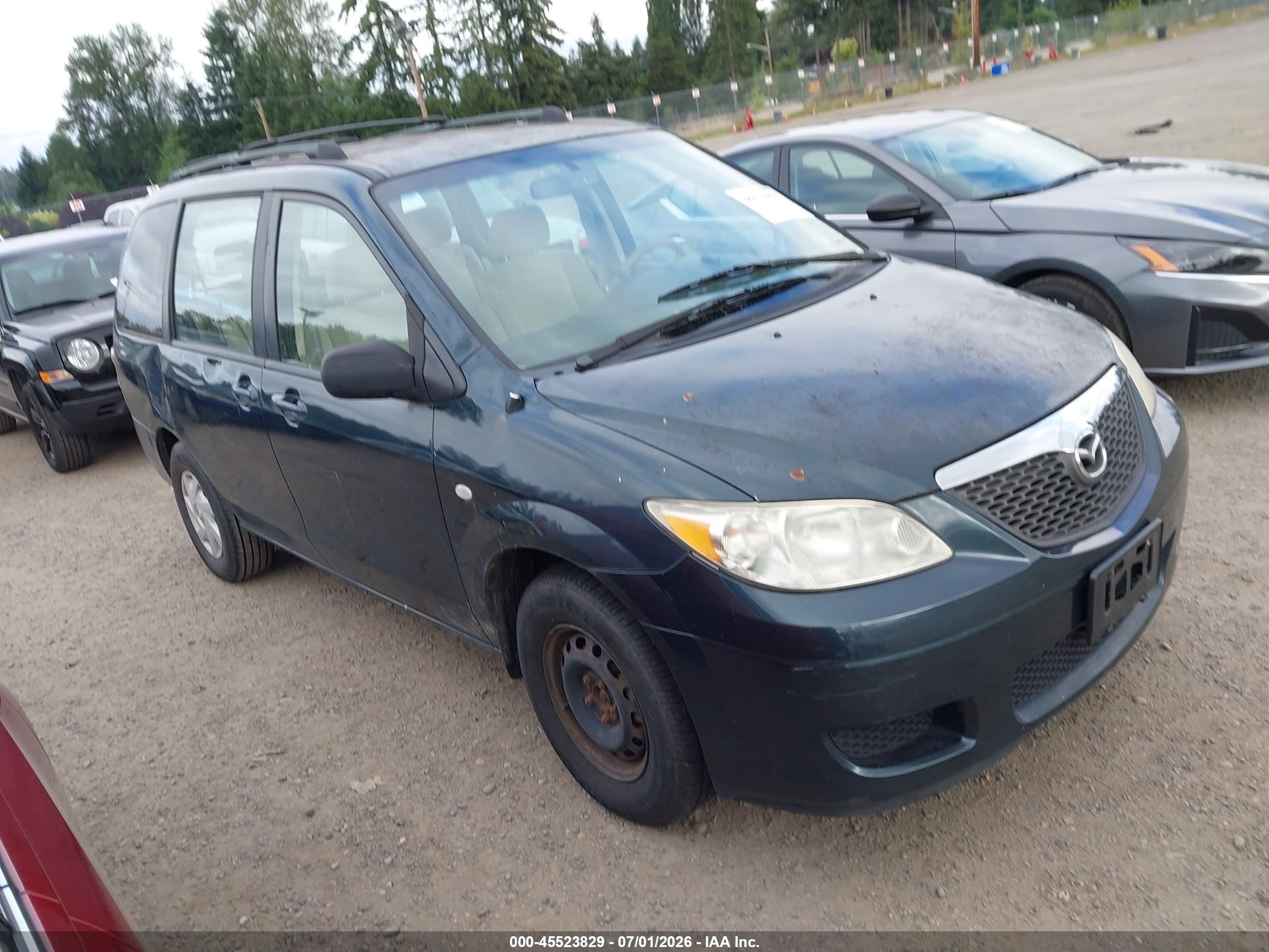 2006 Mazda MPV LX-SV, VIN JM3LW28A960561866 — Обычный износ
