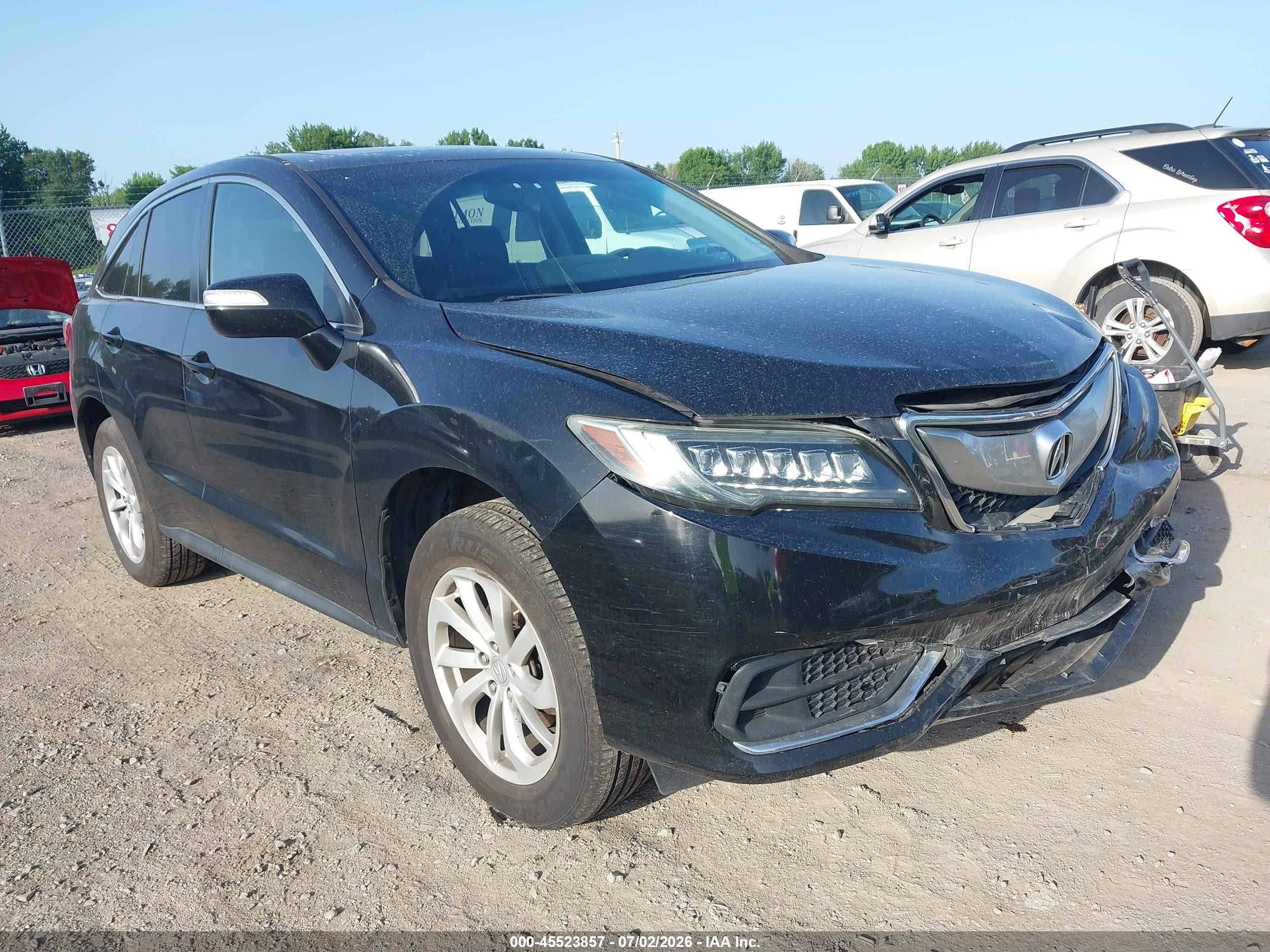 2016 Acura RDX Technology, VIN 5J8TB4H55GL027106 — Front end