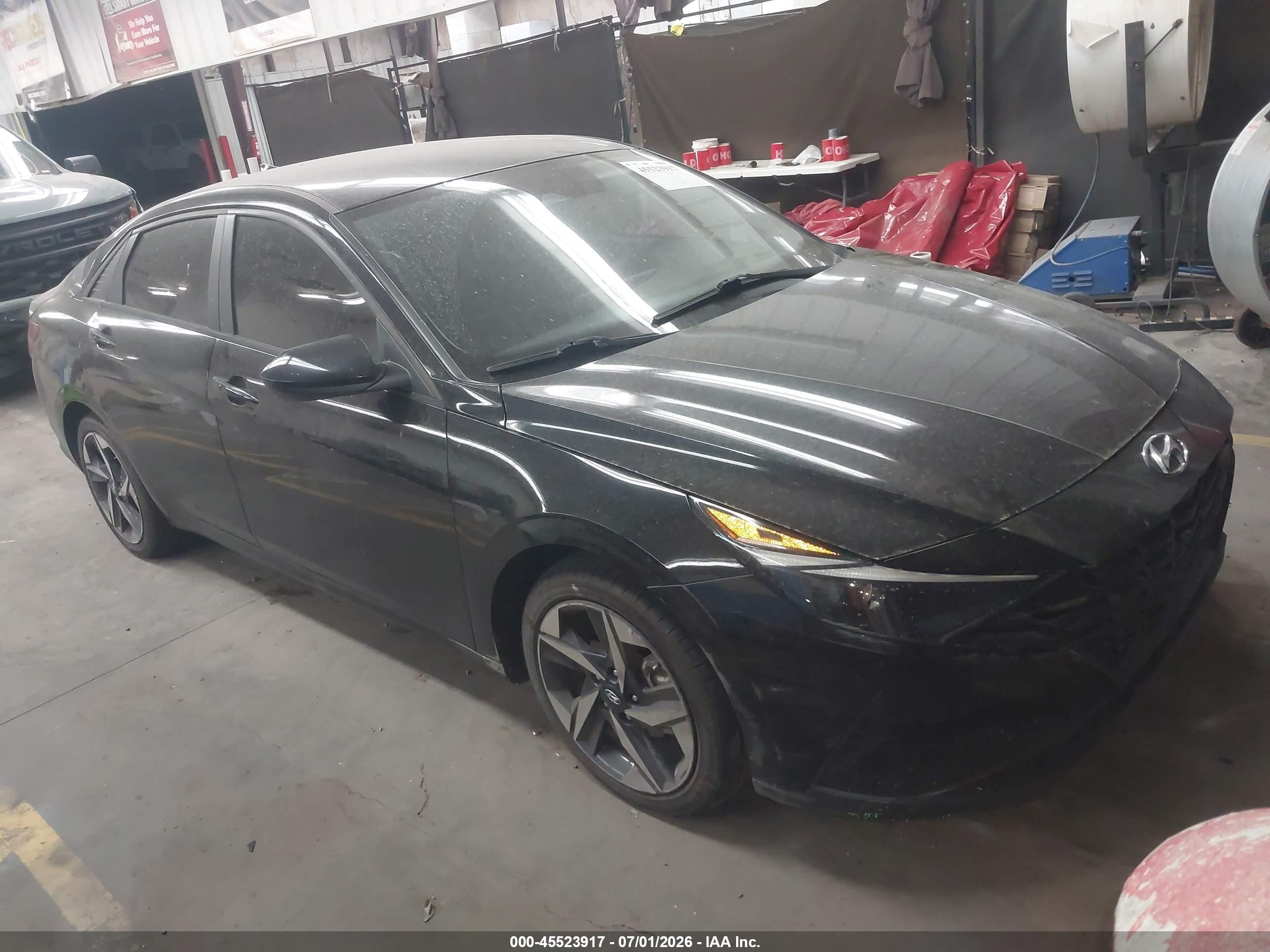 2023 Hyundai Elantra SEL, VIN KMHLS4AG3PU516555 — Side