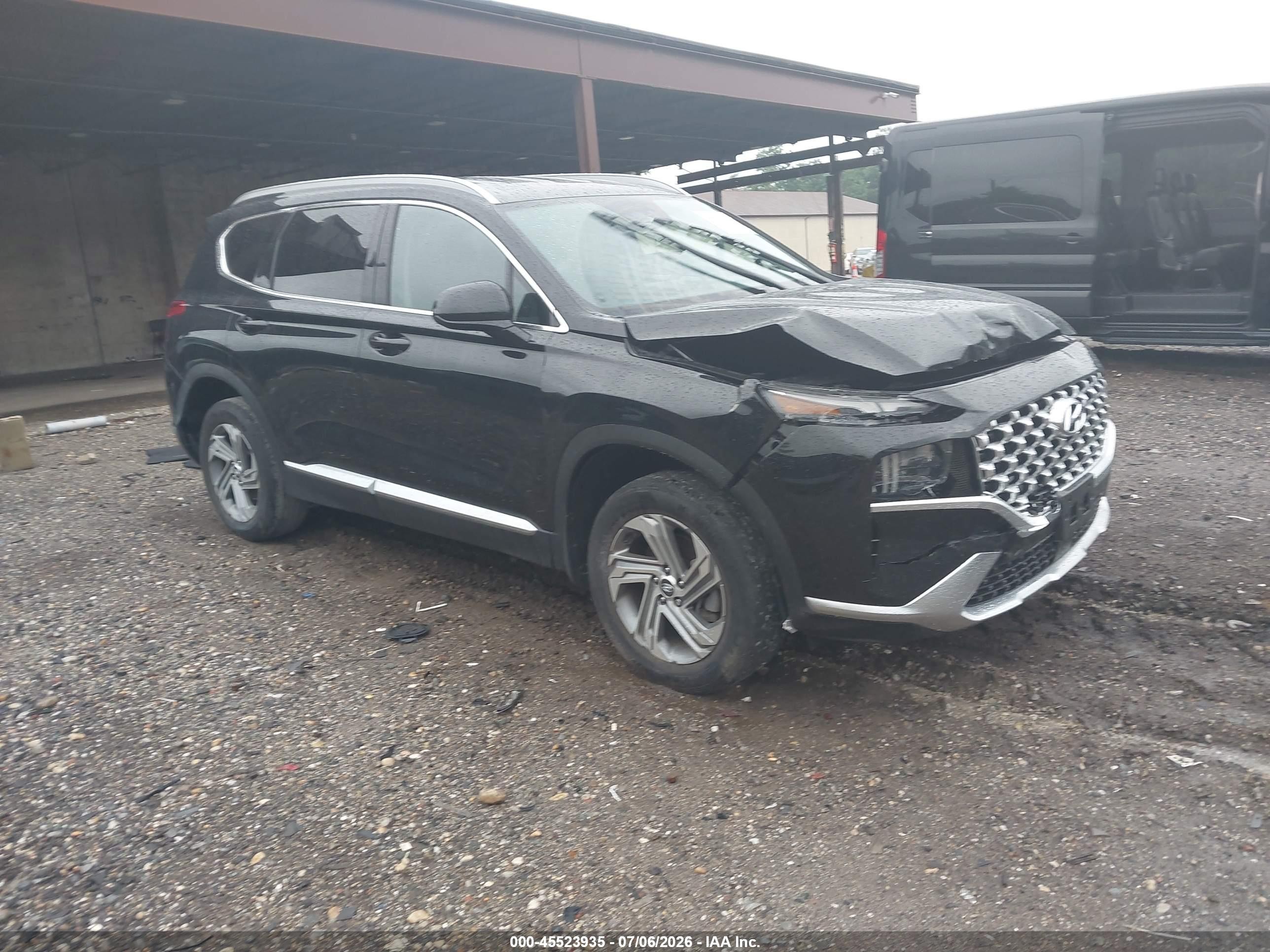 2022 Hyundai Santa Fe SEL, VIN 5NMS2DAJ3NH412924 — Front end