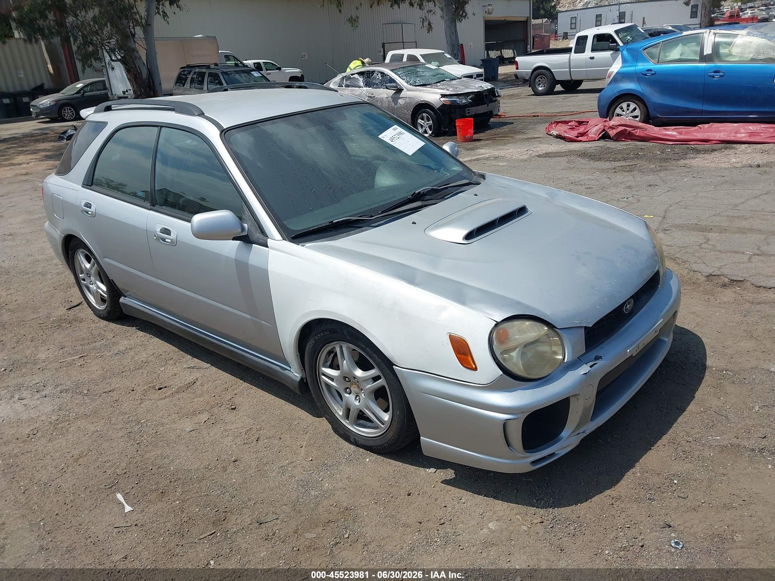 2003 Subaru Impreza WRX, VIN JF1GG29683H802613 — Обычный износ