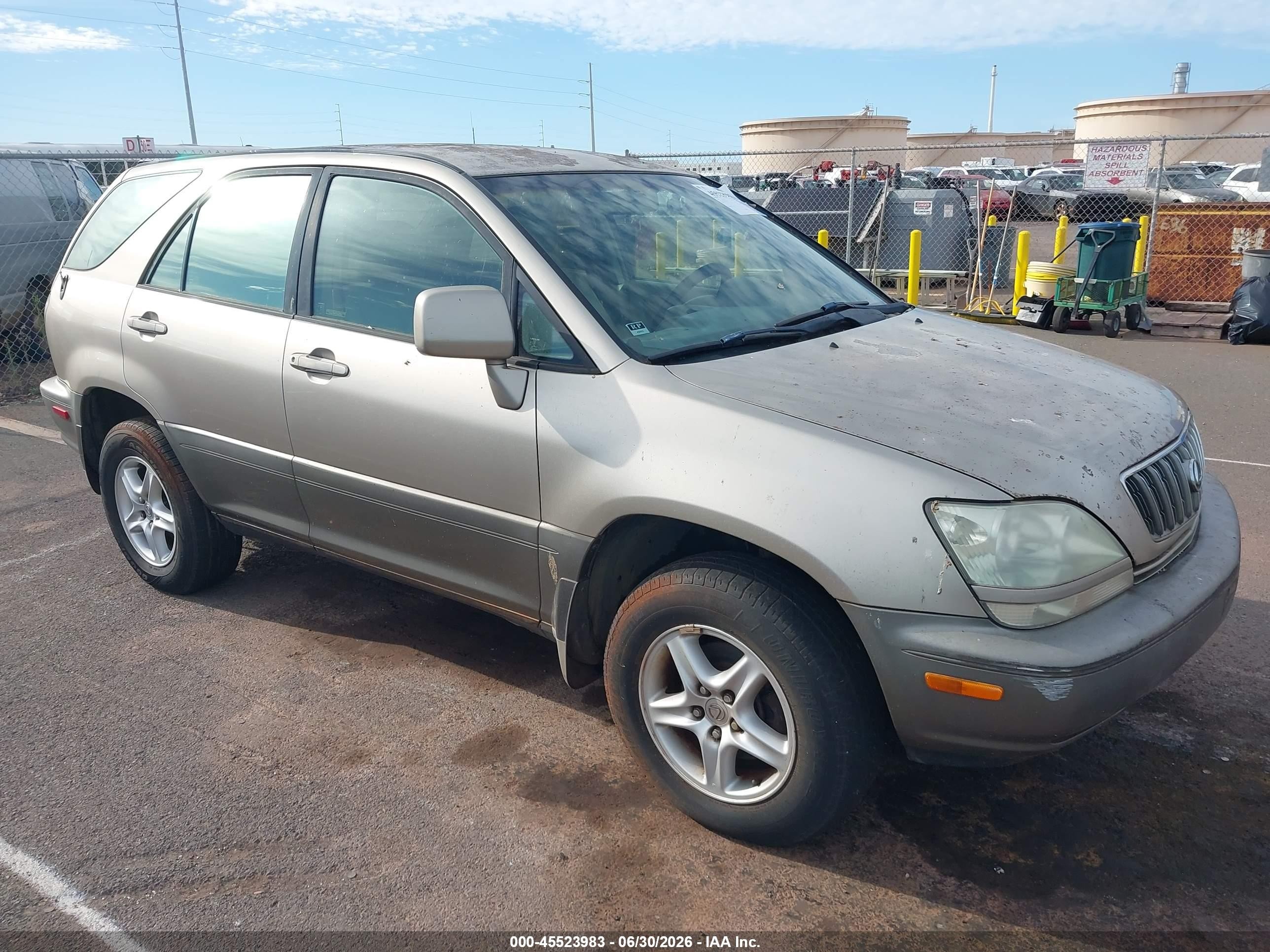 2001 Lexus RX 300, VIN JTJHF10U110176872 — Обычный износ