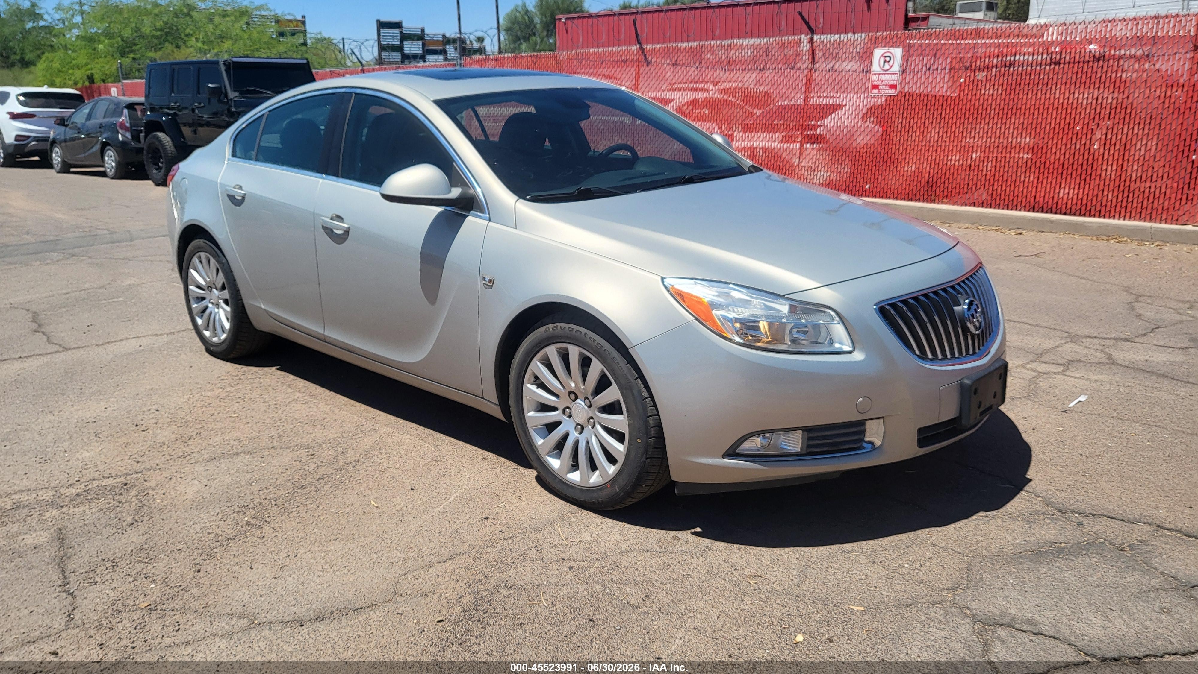 2011 Buick Regal CXL RL6, VIN W04GU5GC1B1006476 — Normal wear