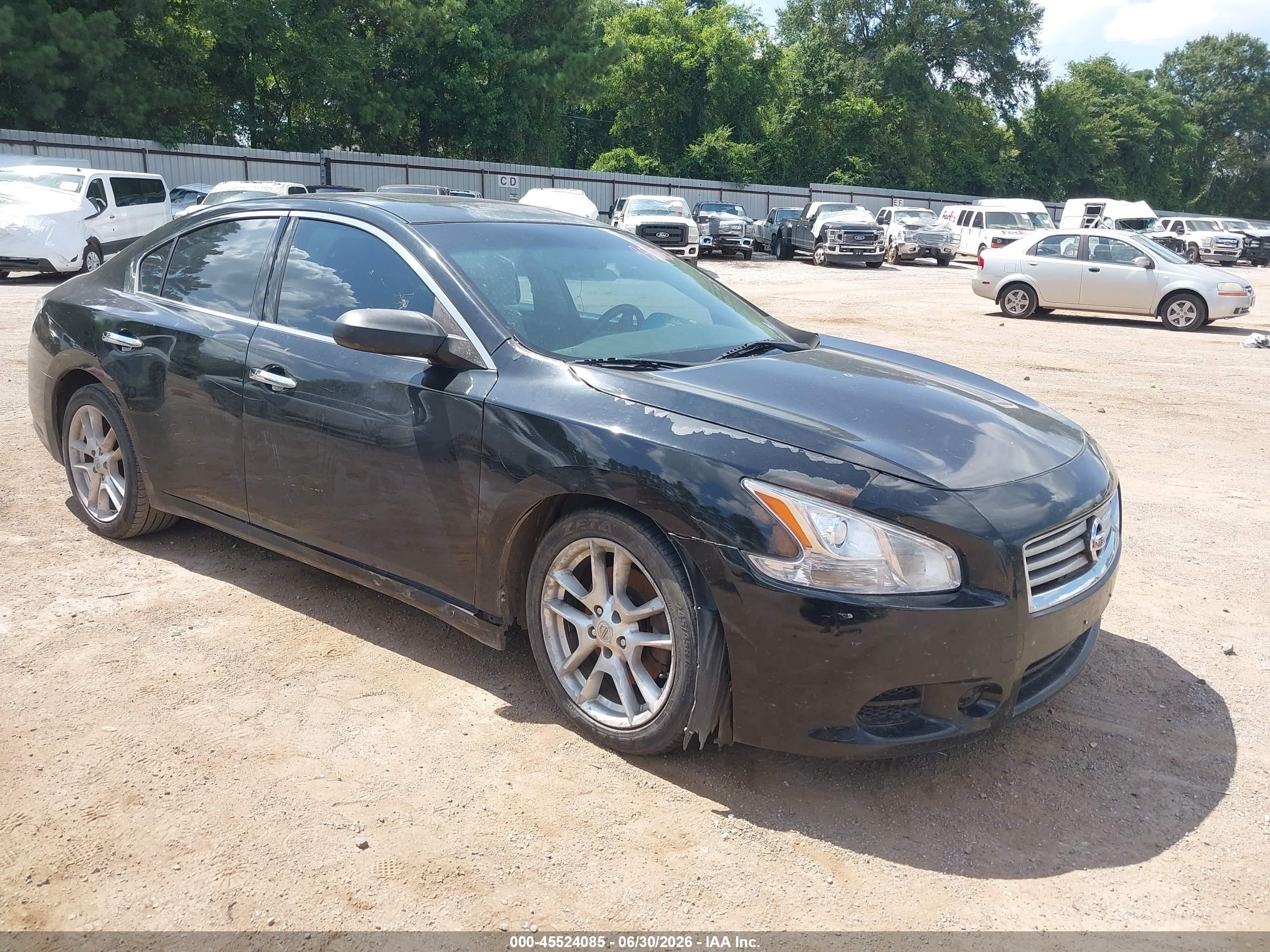 2012 Nissan Maxima SV, VIN 1N4AA5AP1CC859049 — Обычный износ