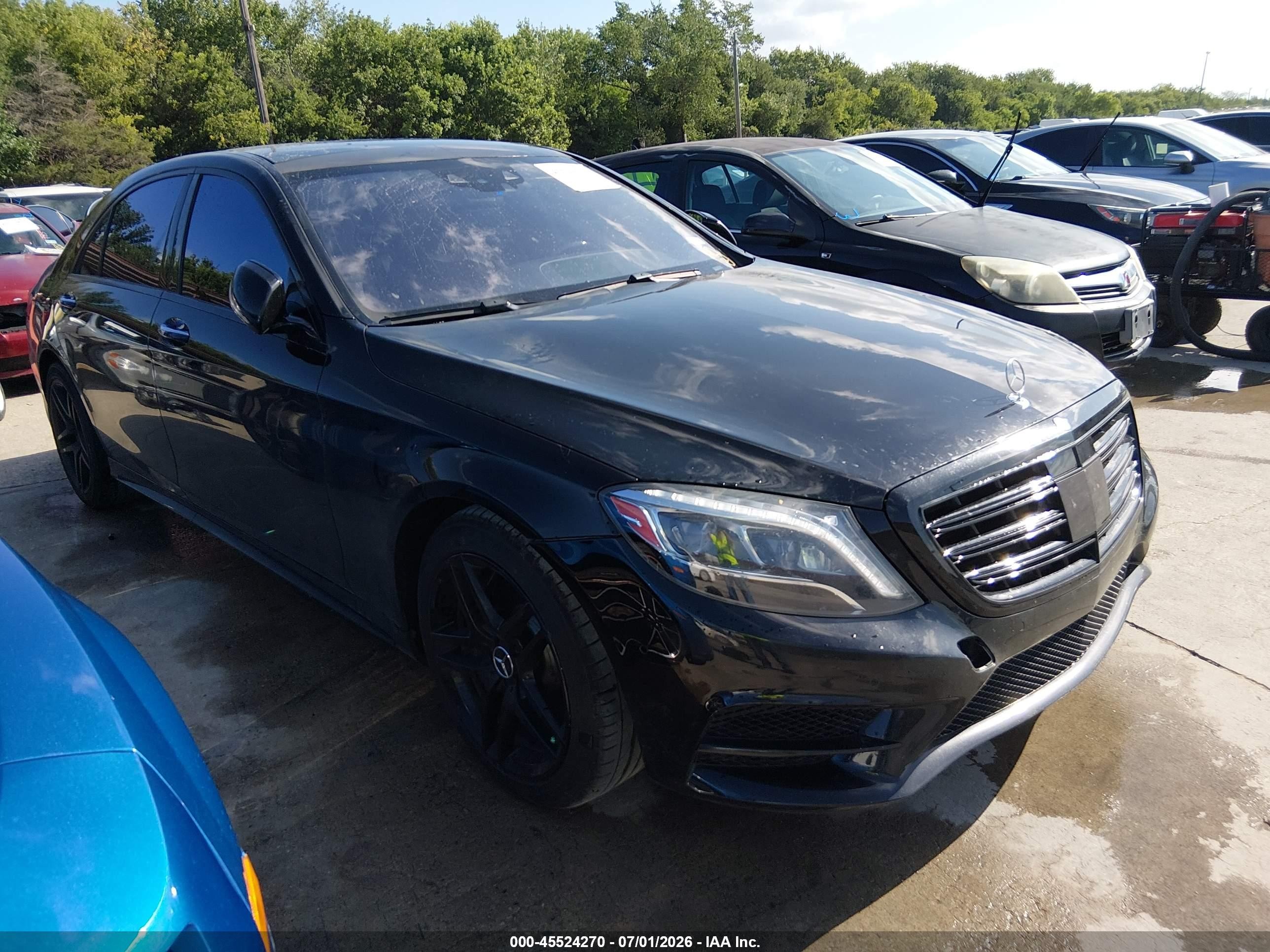 2015 Mercedes-Benz S 550, VIN WDDUG8CB3FA131229 — Normal wear