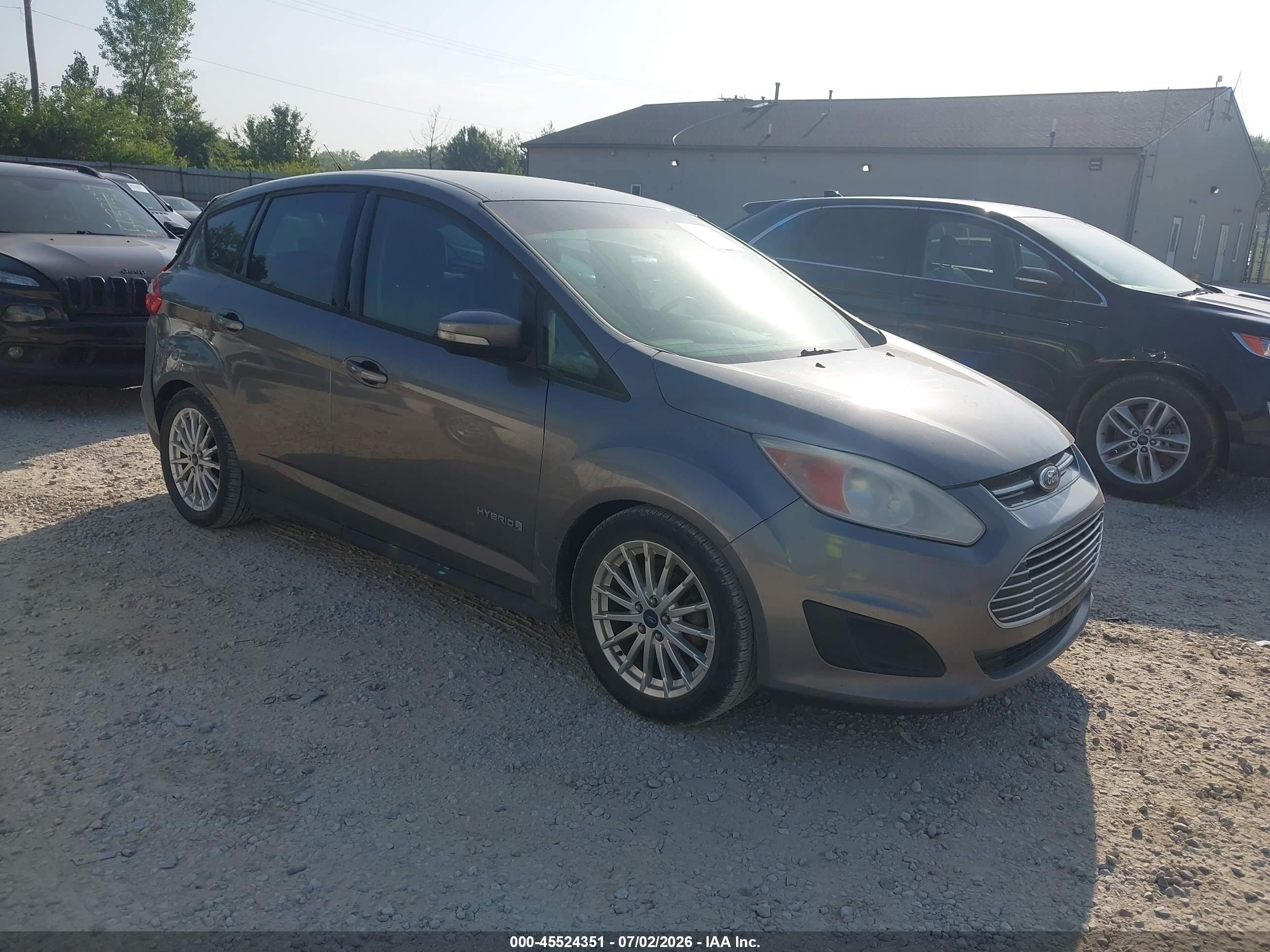 2014 Ford C-Max SE, VIN 1FADP5AU2EL517338 — Зад