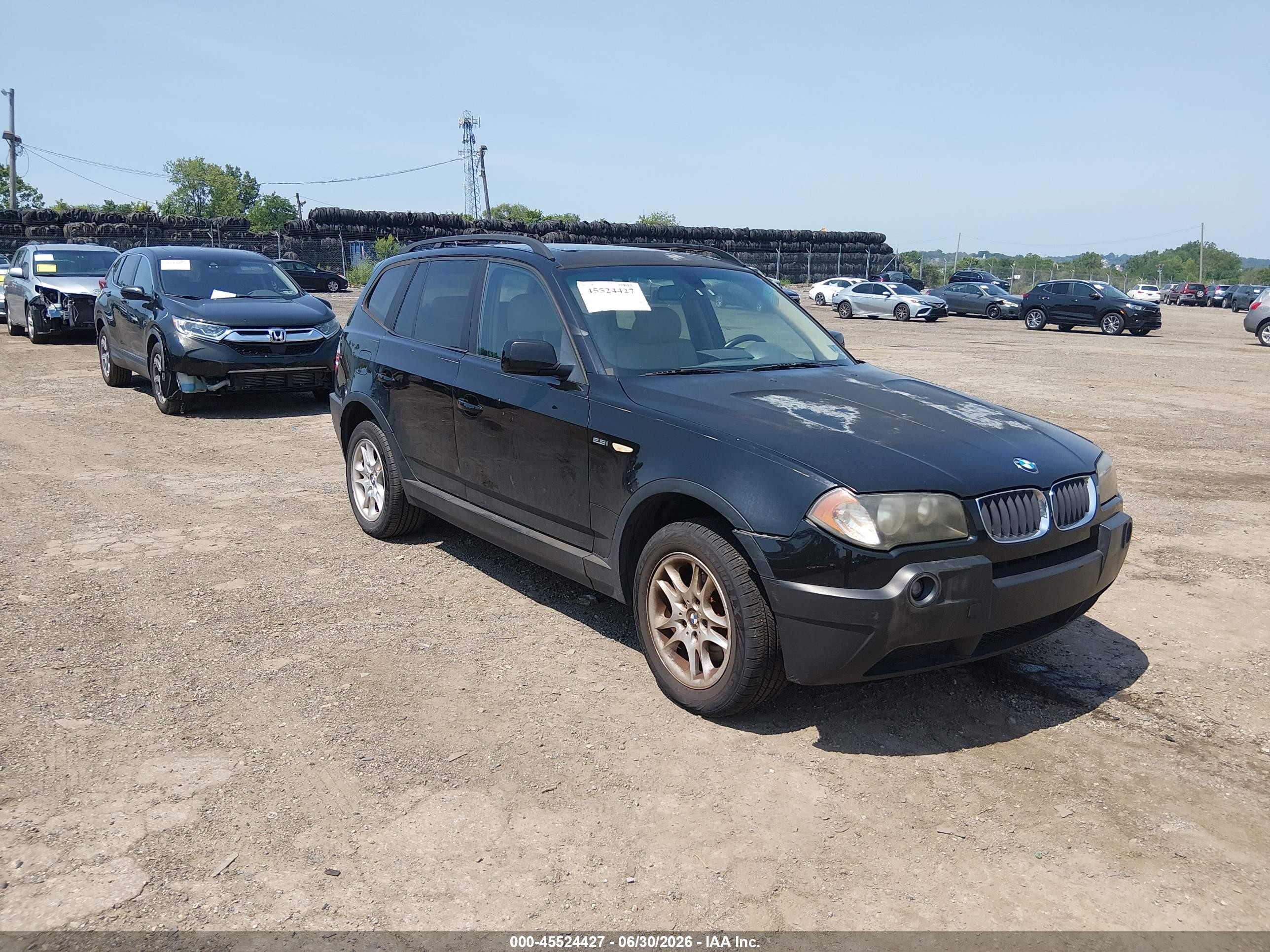 2004 BMW X3 2.5i, VIN WBXPA73454WC41757 — Normal wear