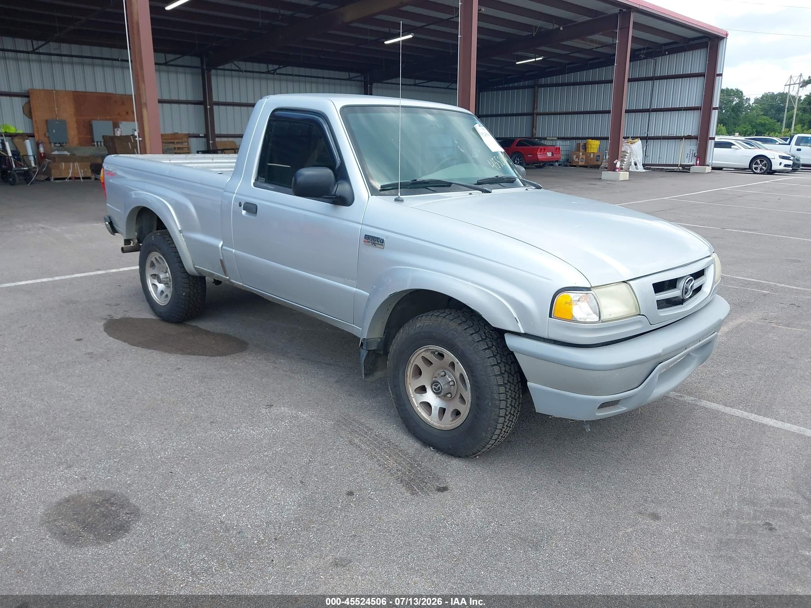 2002 Mazda B-Series DS, VIN 4F4YR12U62TM18621 — Normal wear
