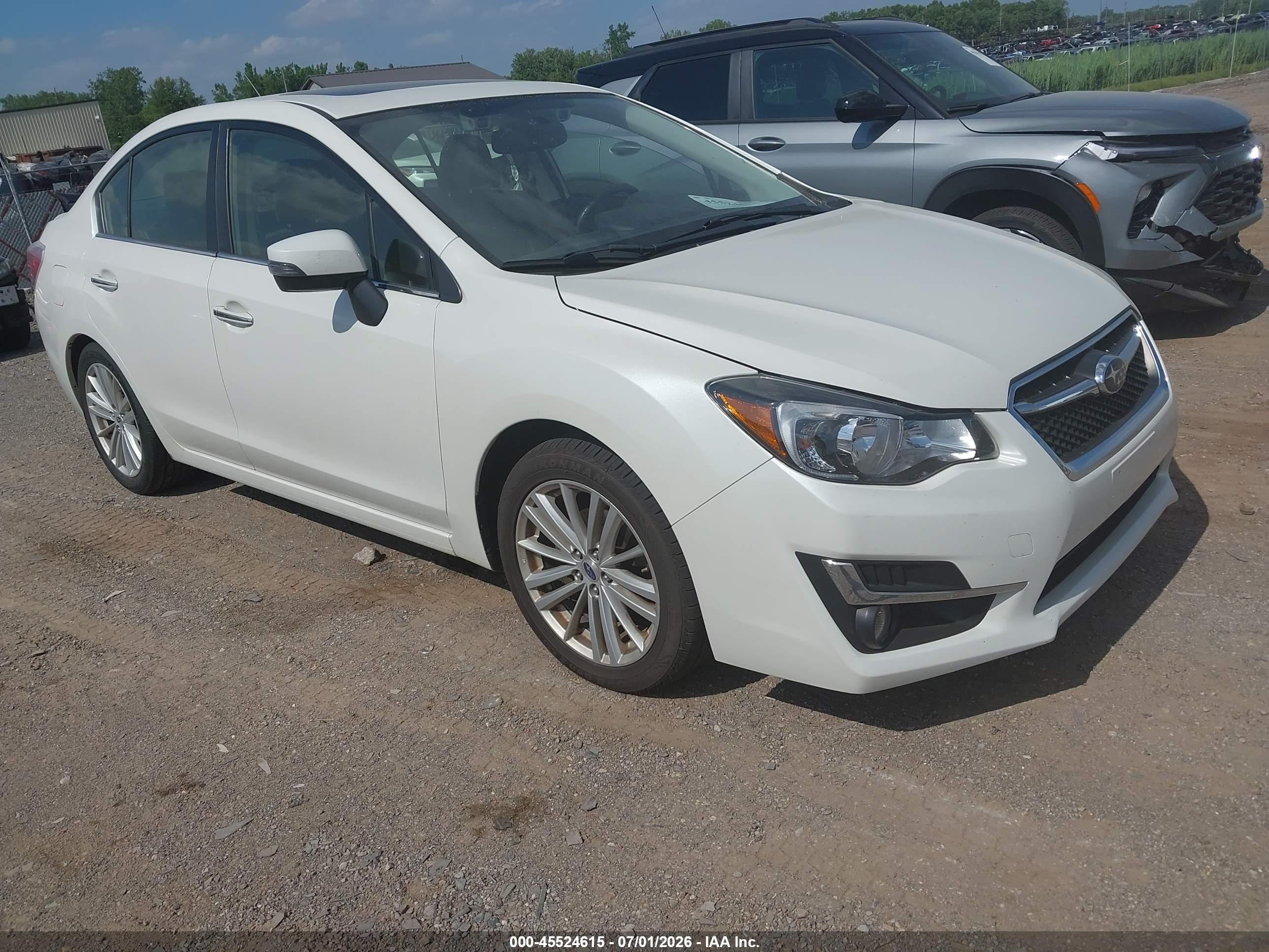 2015 Subaru Impreza Limited, VIN JF1GJAS67FH013248 — Rear end