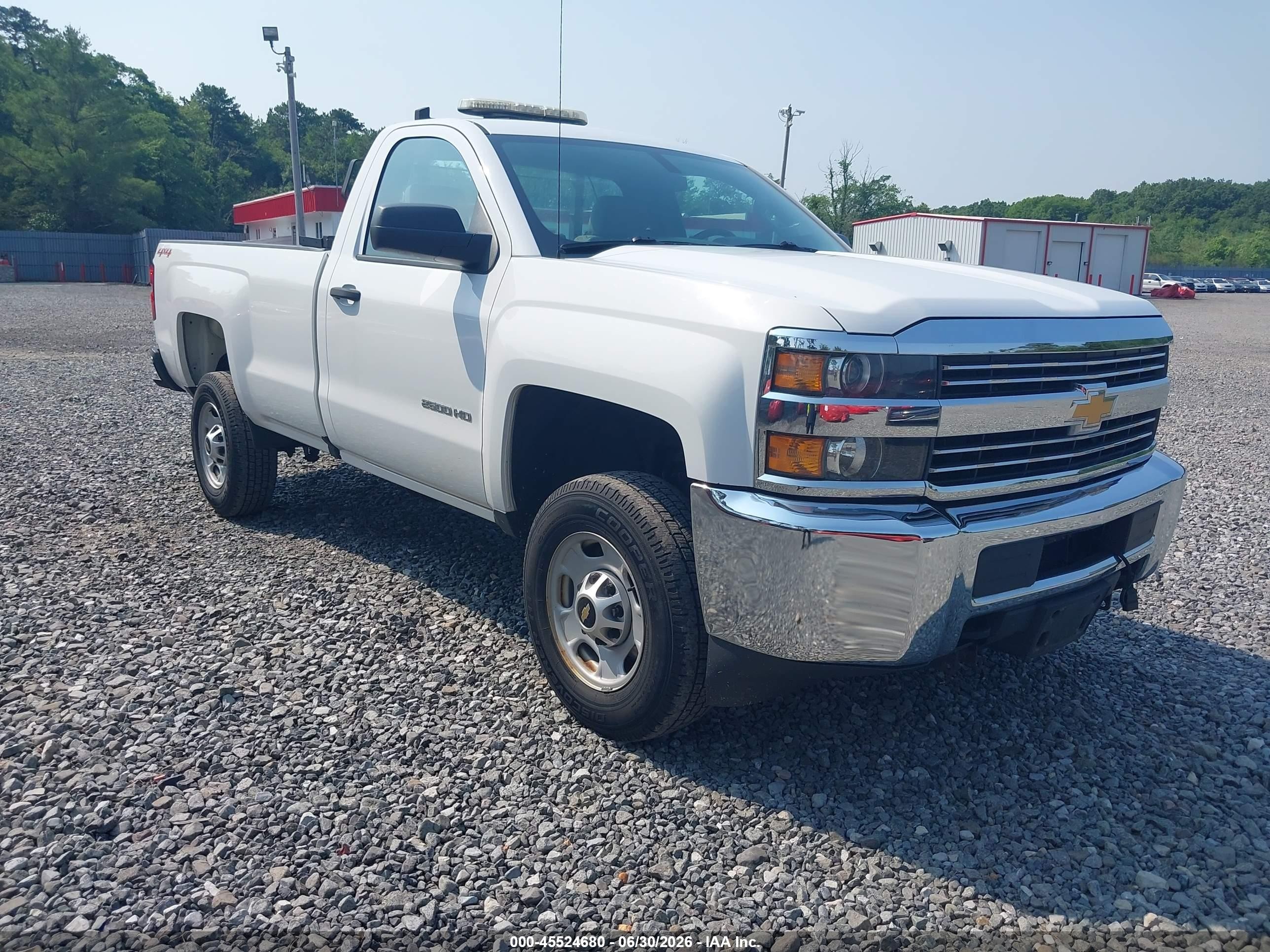2017 Chevrolet Silverado 2500HD Work Truck, VIN 1GC0KUEG7HZ284872 — Обычный износ