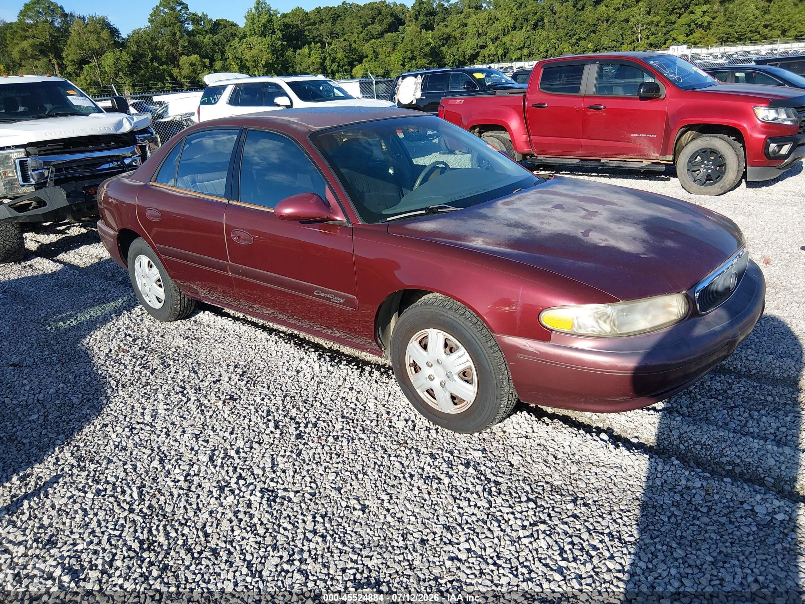 2002 Buick Century Custom, VIN 2G4WS52J221113796 — Обычный износ