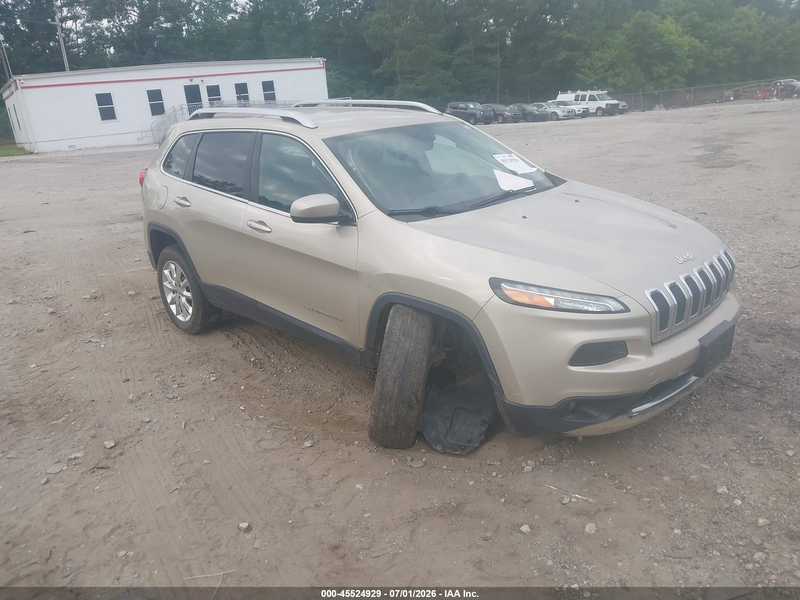 2015 Jeep Cherokee Limited, VIN 1C4PJMDSXFW544073 — Бок