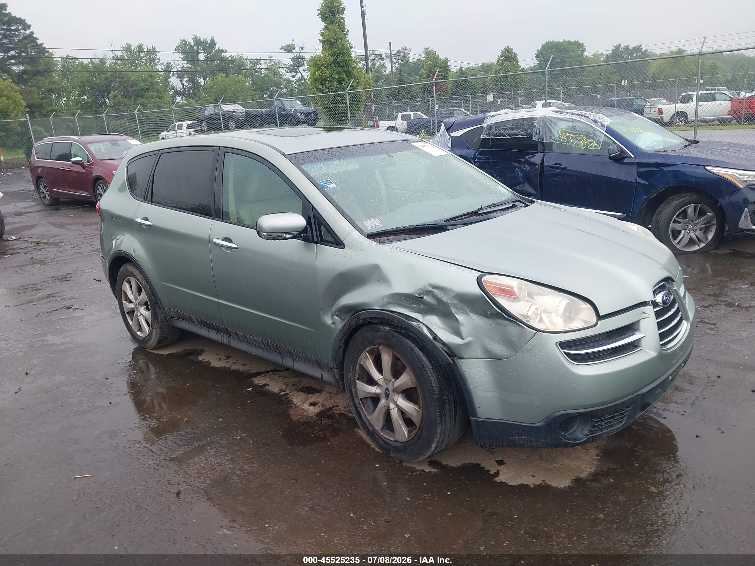 2006 Subaru Tribeca 7-Pass, VIN 4S4WX86CX64416124 — Front end