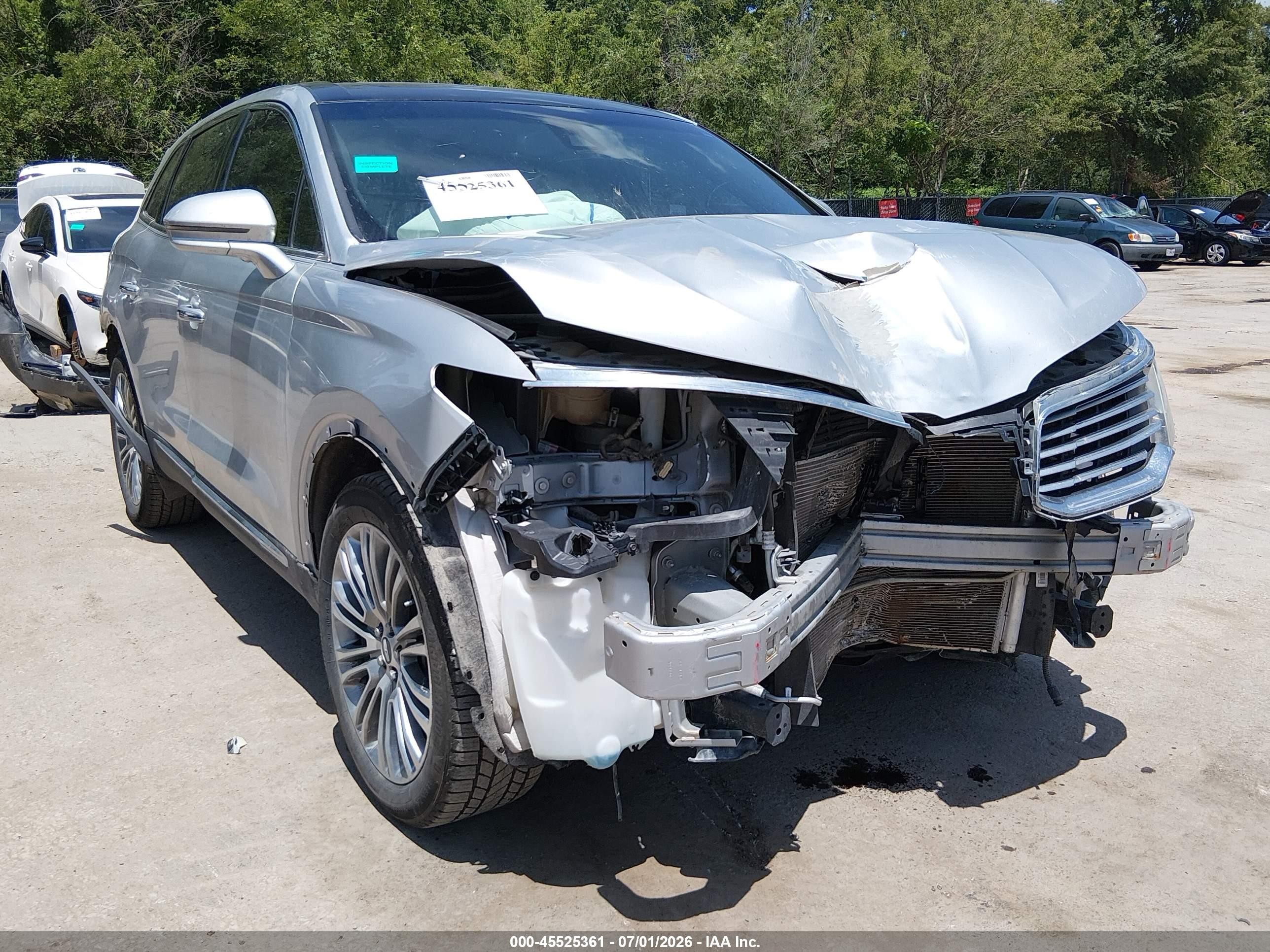 2017 Lincoln MKX Reserve, VIN 2LMPJ8LR0HBL17873 — All over