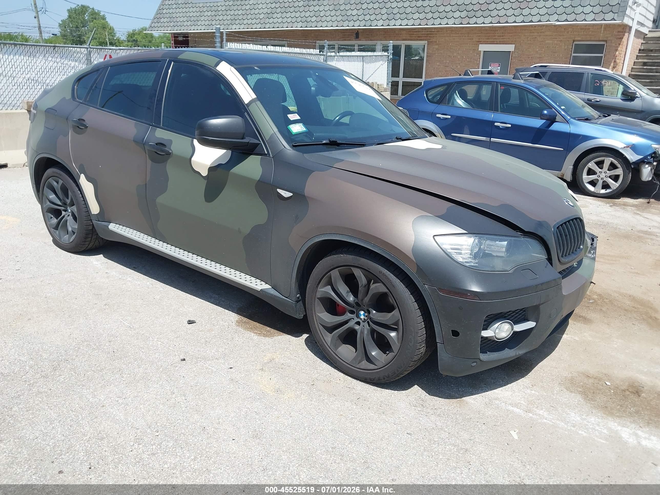 2014 BMW X6 xDrive50i, VIN 5UXFG8C51EL592461 — Front end