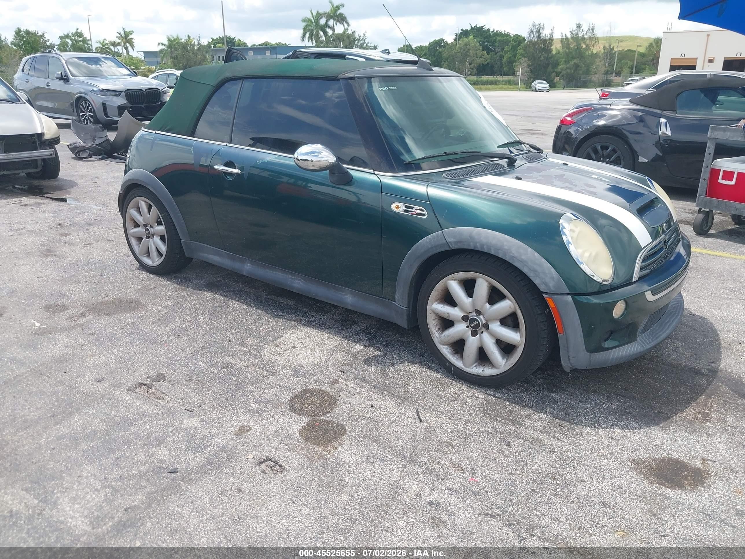 2006 MINI Convertible S, VIN WMWRH33566TF87272 — Обычный износ