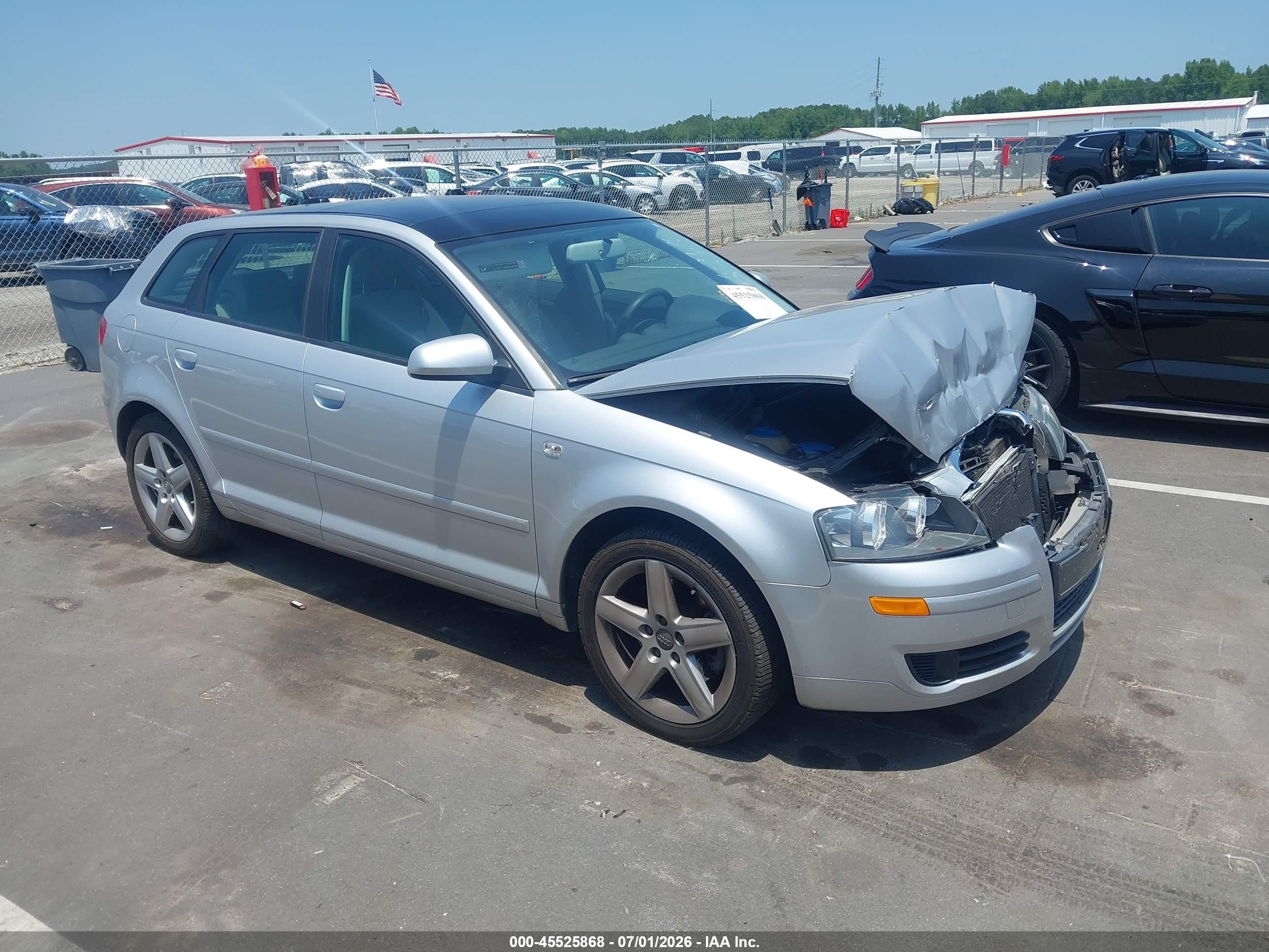 2006 Audi A3, VIN WAUHF78P96A163077 — Front end