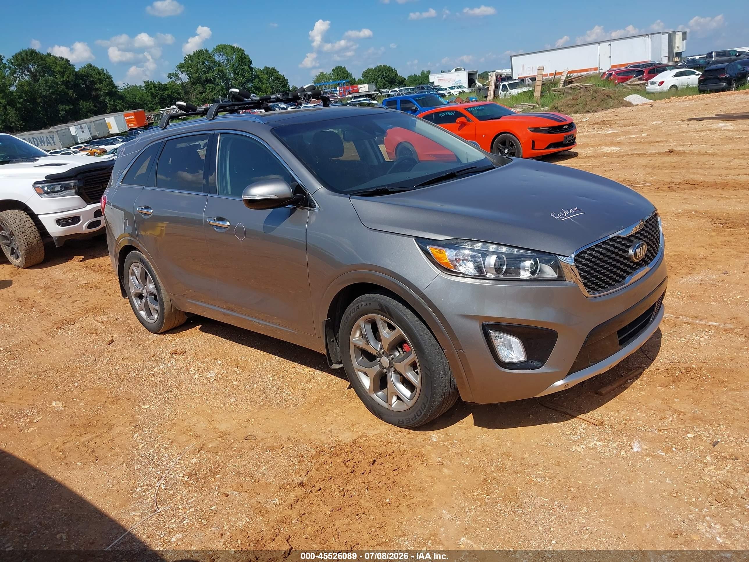 2017 Kia Sorento SXL, VIN 5XYPK4A5XHG318109 — Hail