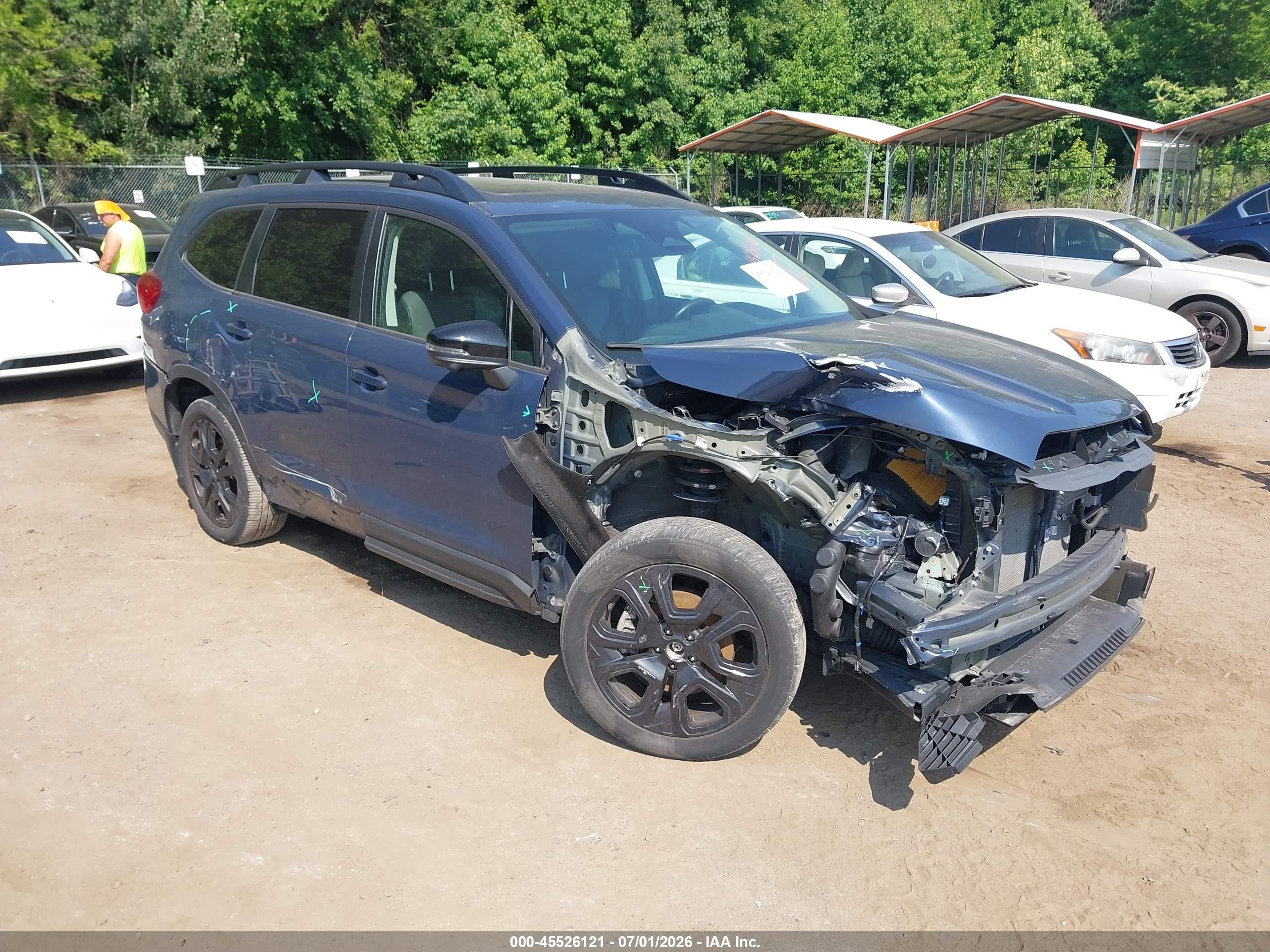 2023 Subaru Ascent Onyx Limited, VIN 4S4WMAKD0P3461868 — Front end