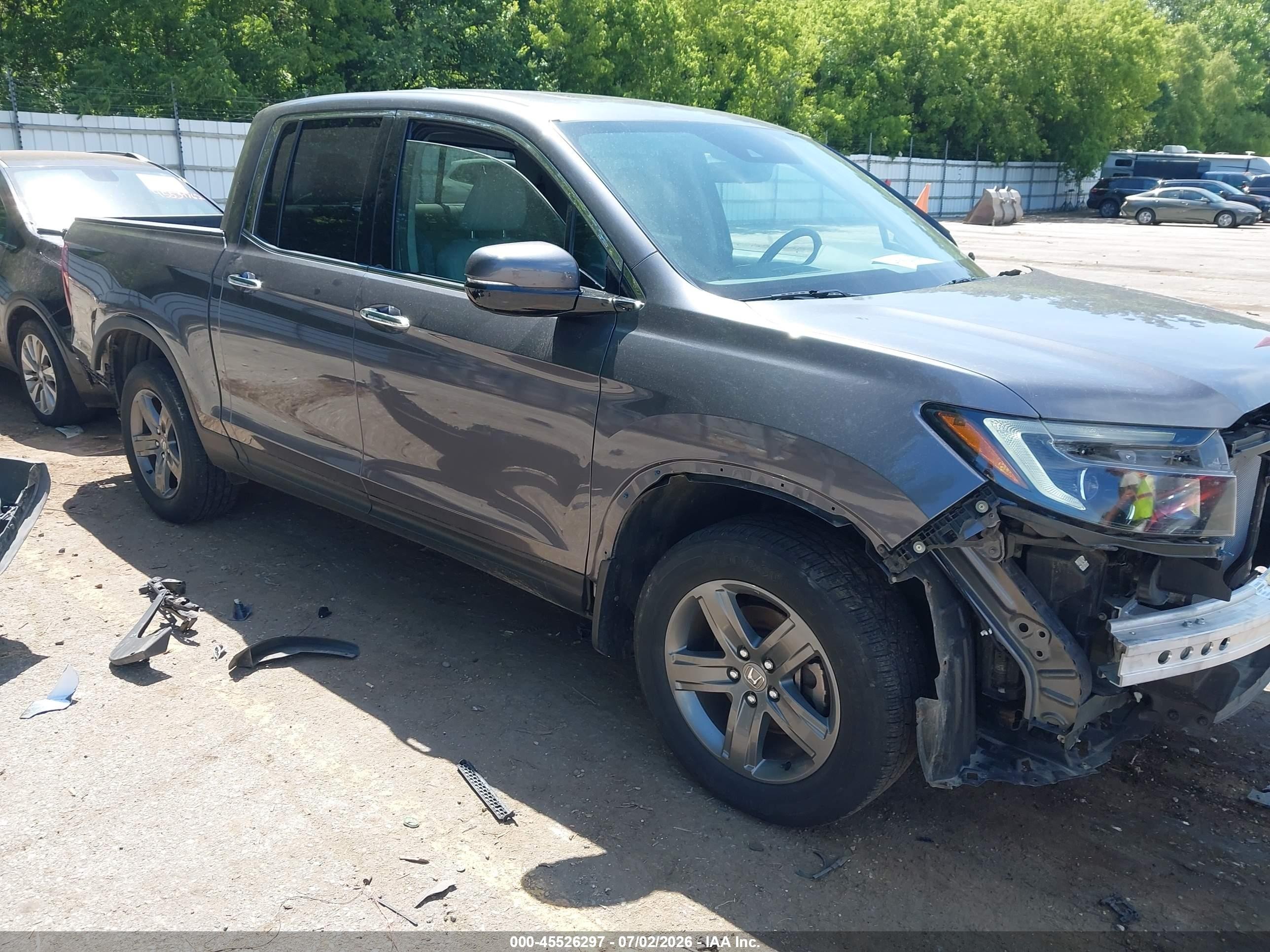 2022 Honda Ridgeline RTL-E, VIN 5FPYK3F71NB004187 — All over