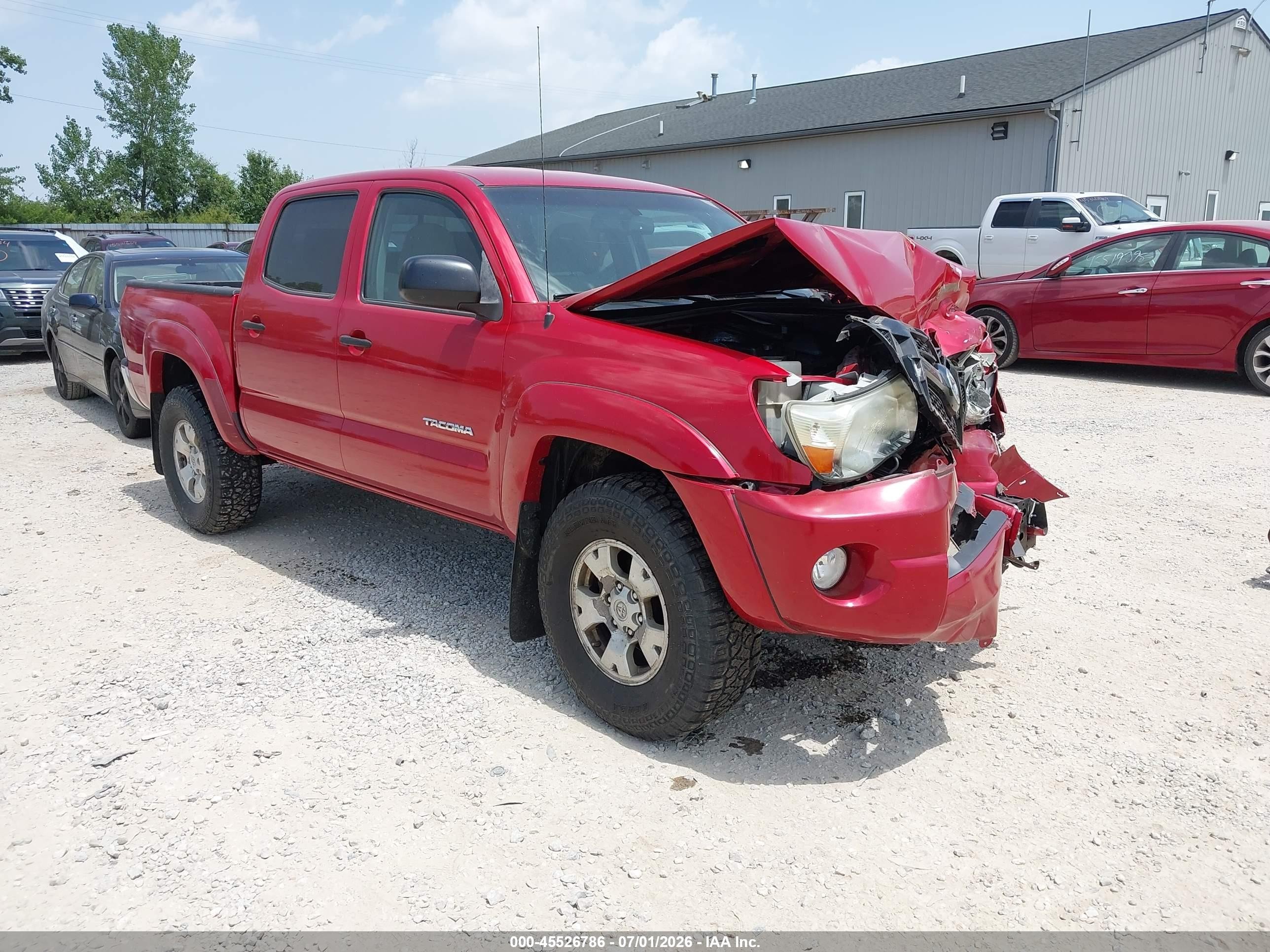 2011 Toyota Tacoma, VIN 3TMLU4EN3BM061176 — Перед
