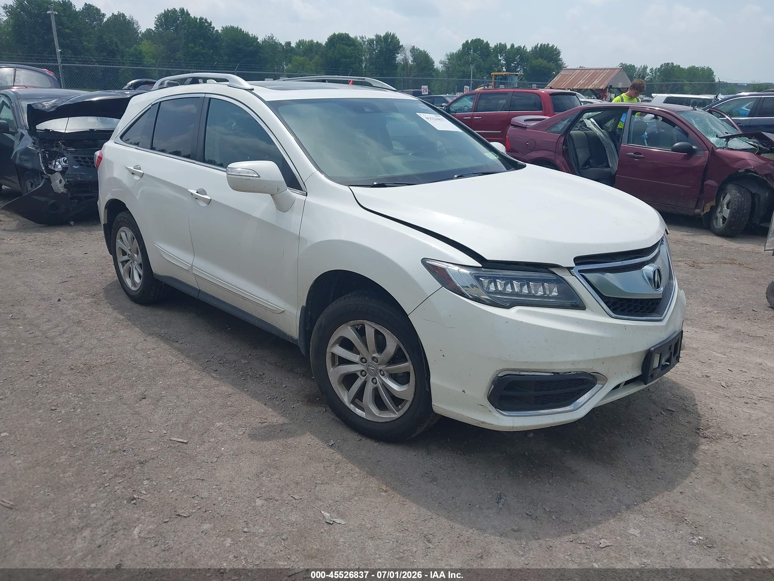 2017 Acura RDX Technology, VIN 5J8TB4H59HL016143 — Front end