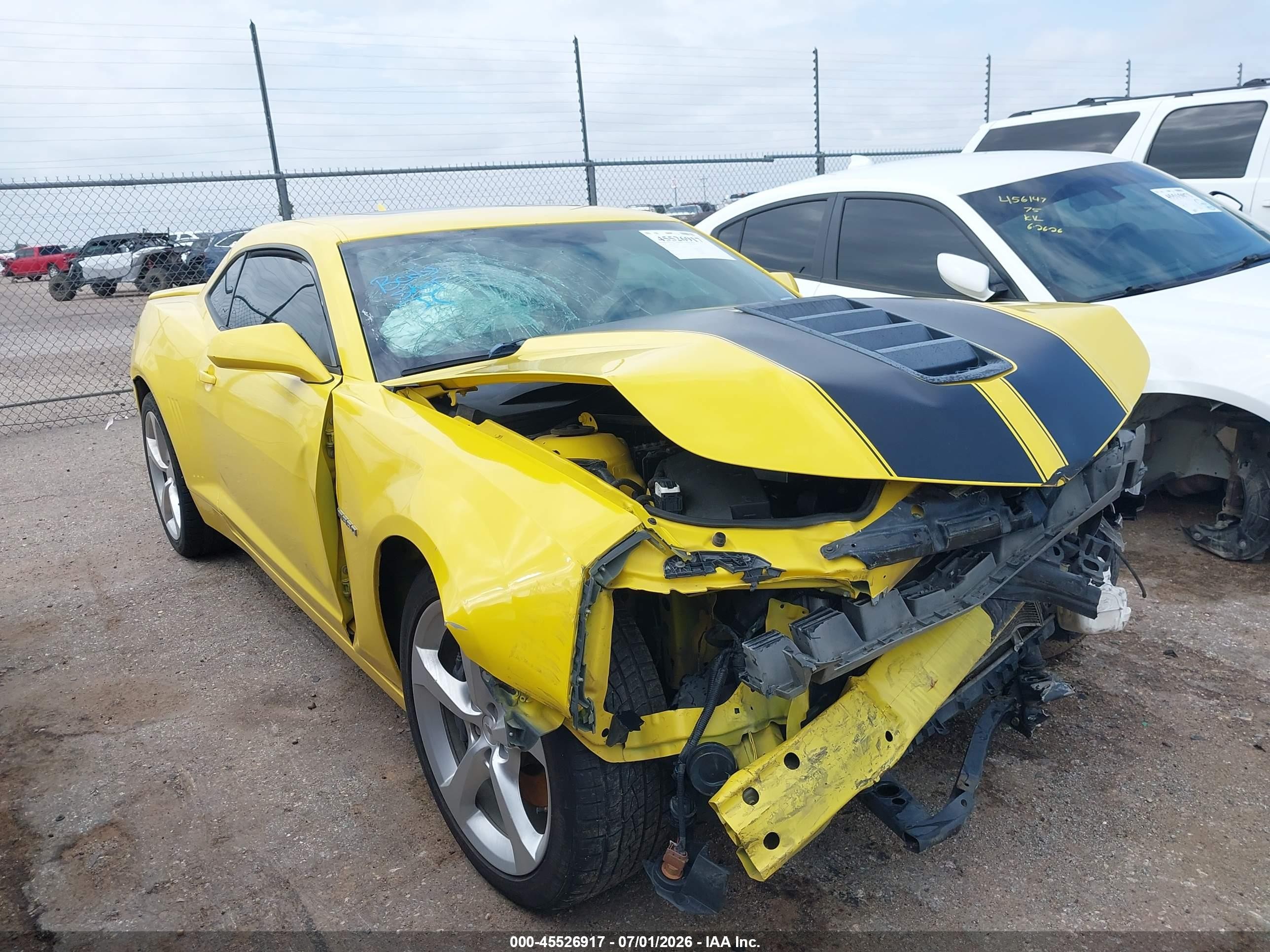 2015 Chevrolet Camaro SS, VIN 2G1FK1EJXF9152323 — Front end