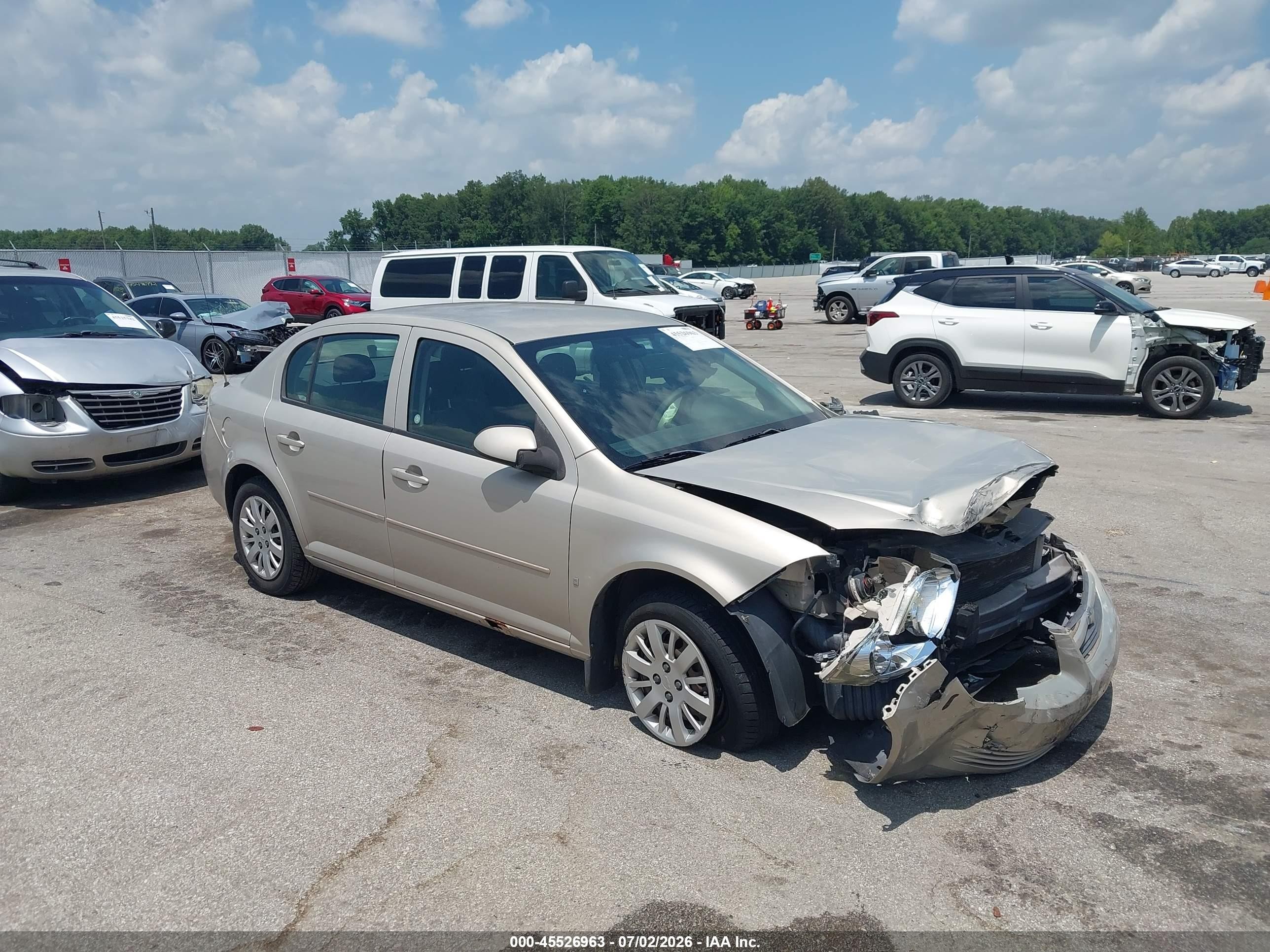 2009 Chevrolet Cobalt 1LT, VIN 1G1AT58H097273844 — Механическое