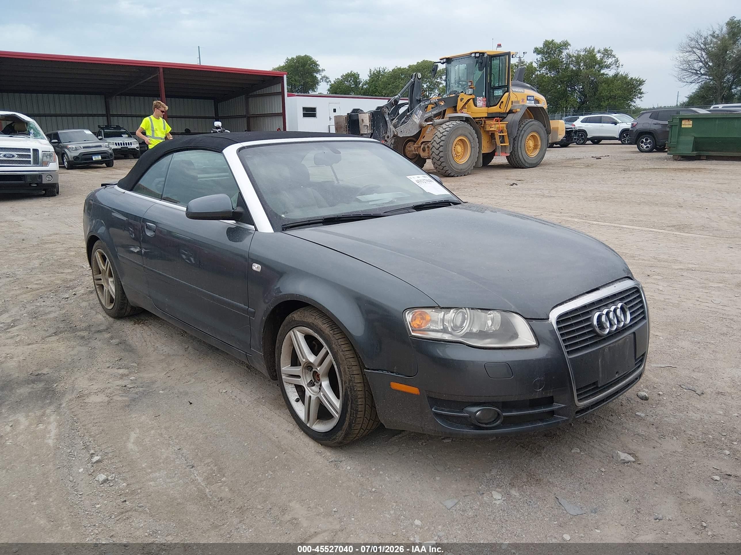 2008 Audi A4 2.0T, VIN WAUAF48H18K014975 — Rear end