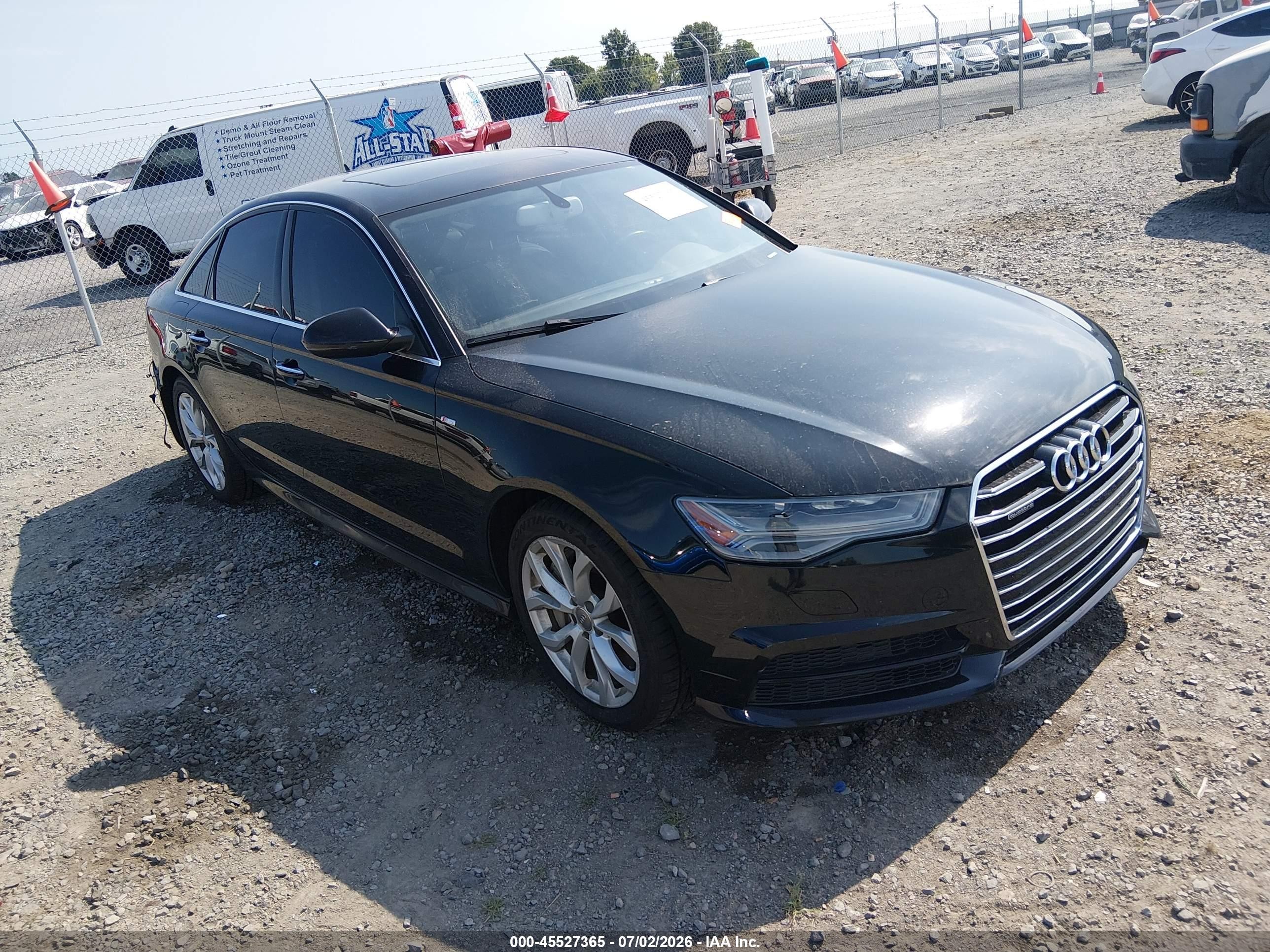 2018 Audi A6, VIN WAUG8BFC3JN007207 — Rear end
