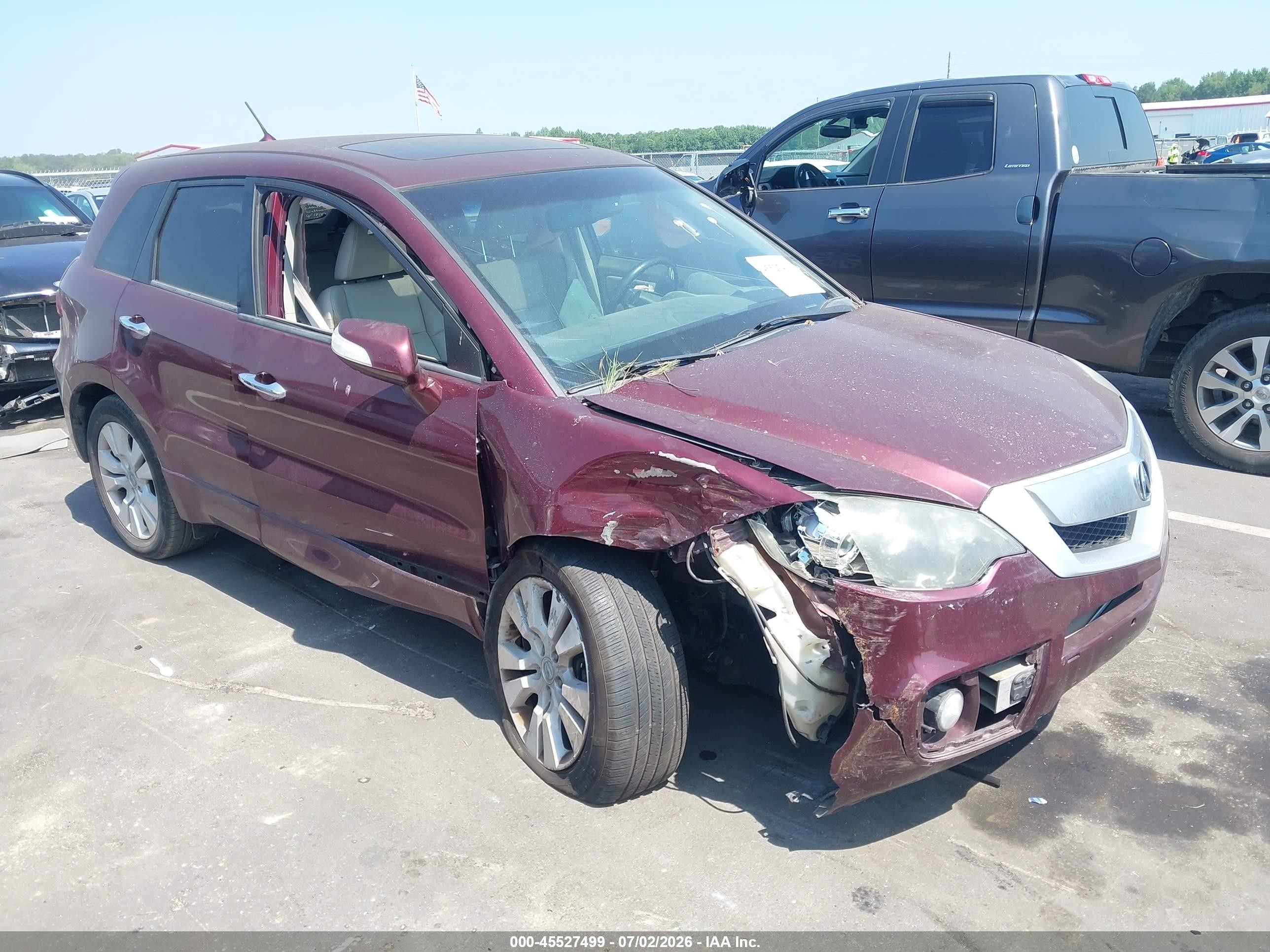 2012 Acura RDX, VIN 5J8TB2H22CA002244 — Front end