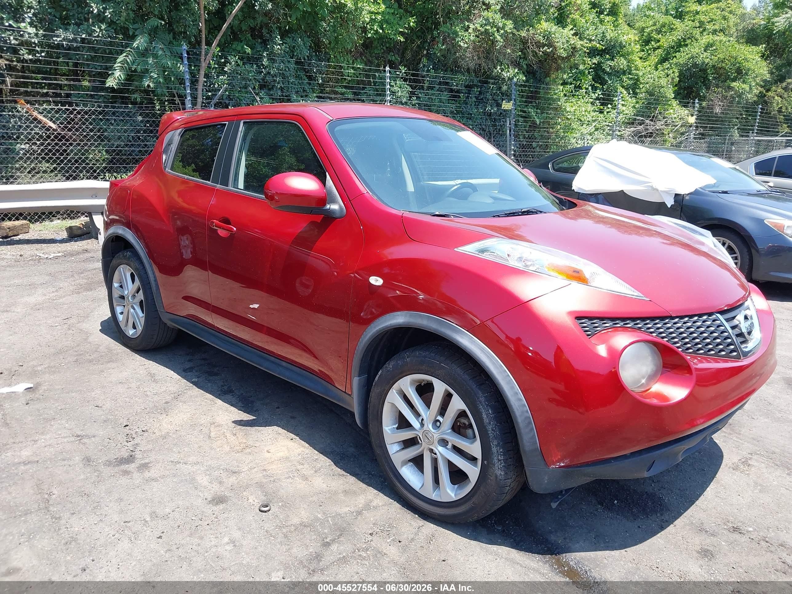 2013 Nissan Juke SV, VIN JN8AF5MR1DT208955 — Normal wear
