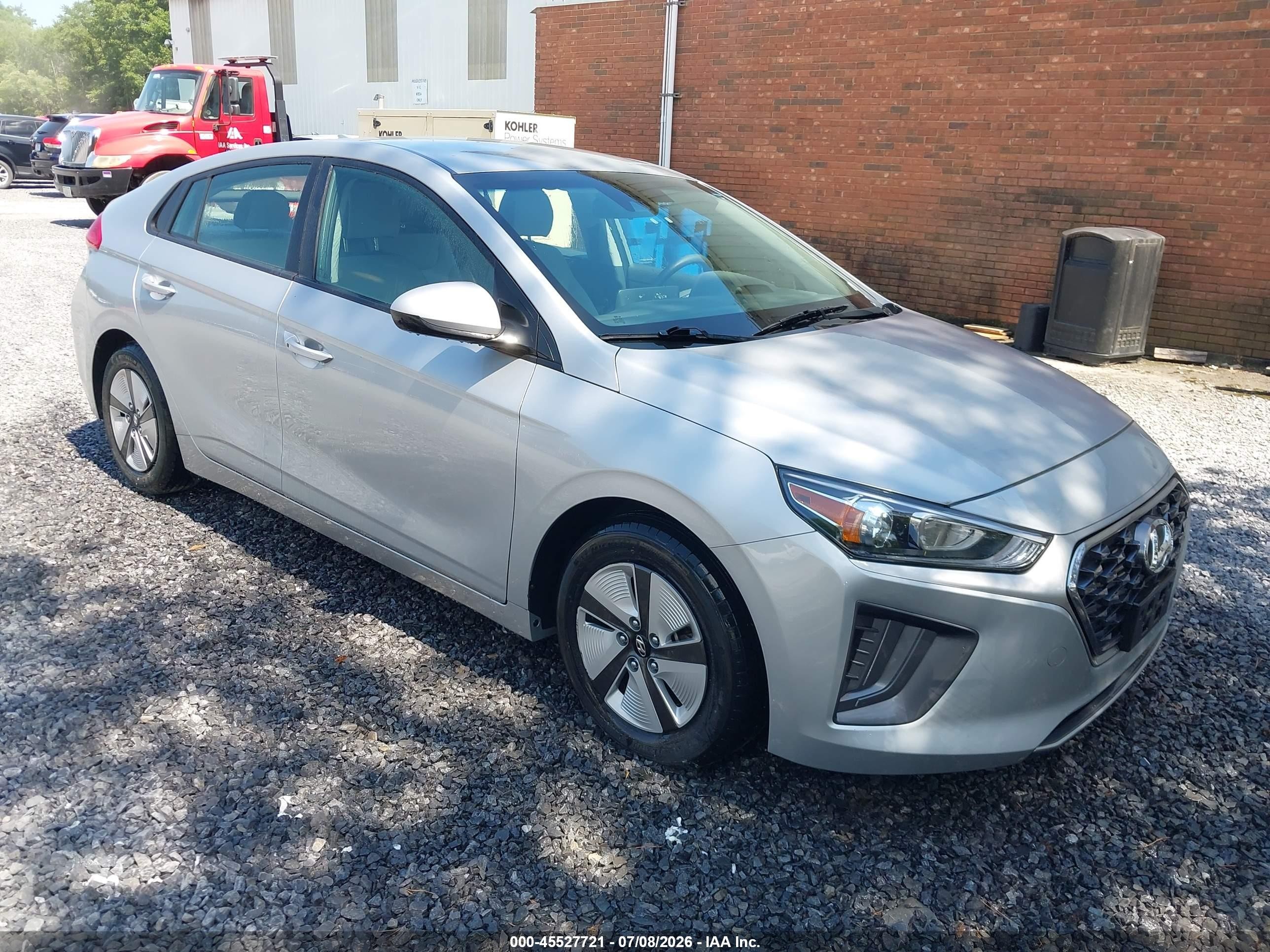 2021 Hyundai Ioniq Blue, VIN KMHC65LC4MU245747 — Normal wear