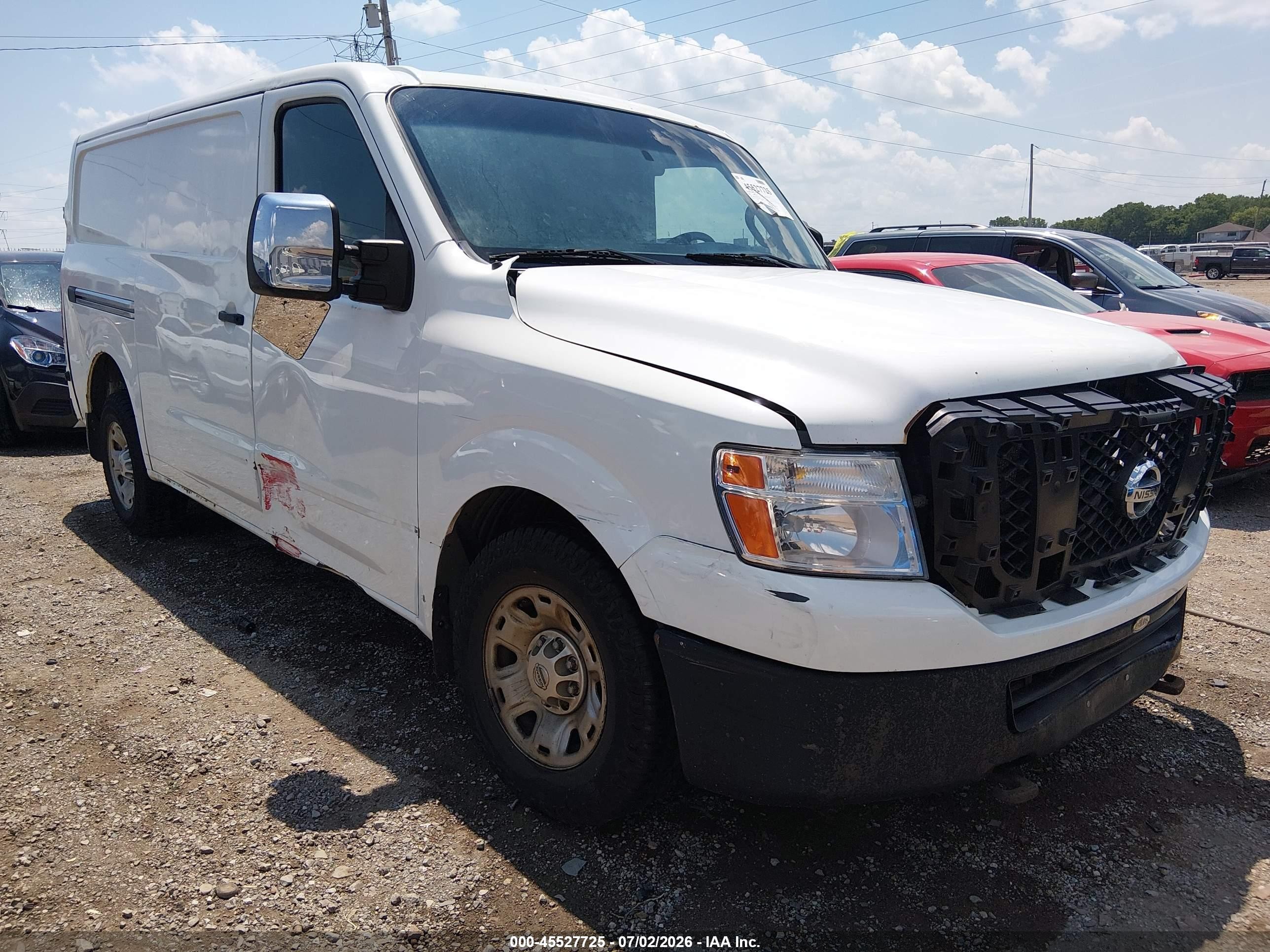 2015 Nissan NV Cargo SV, VIN 1N6AF0KY0FN804118 — Side