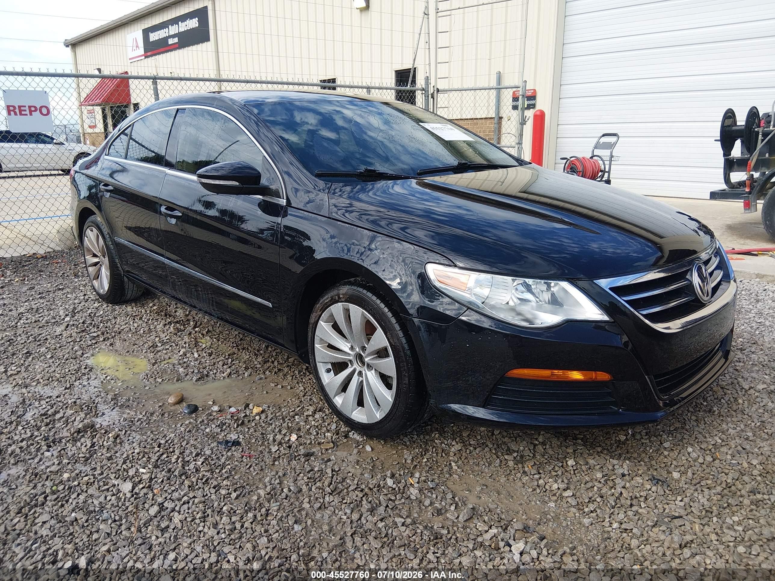 2012 Volkswagen CC Sport, VIN WVWMN7AN8CE515566 — Normal wear