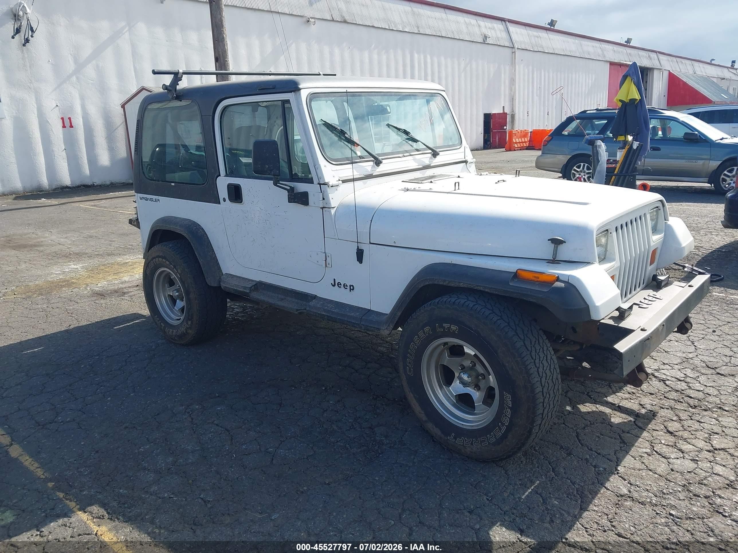1994 Jeep Wrangler, VIN 1J4FY29SXRP467511 — Normal wear