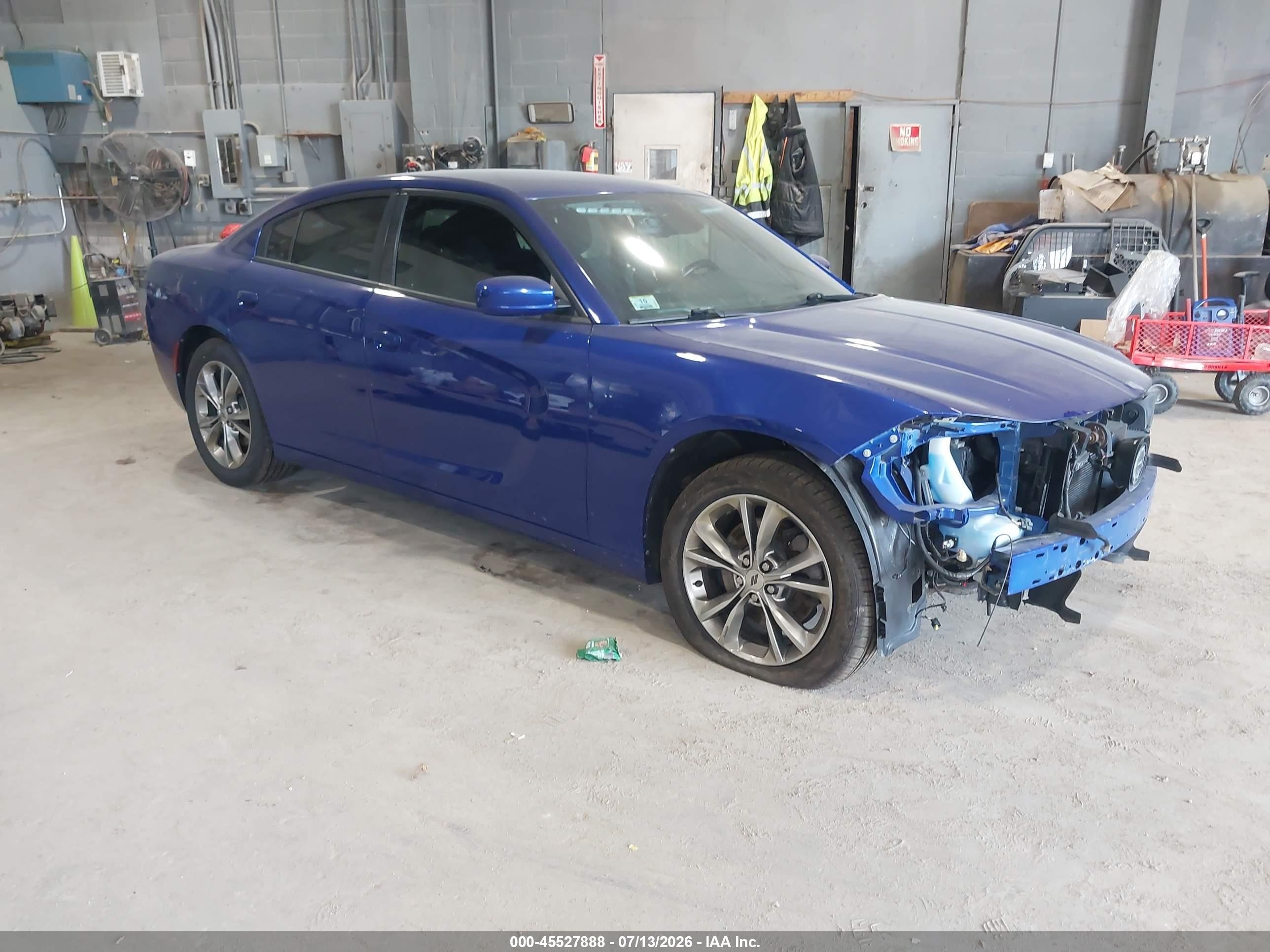 2021 Dodge Charger SXT, VIN 2C3CDXJG3MH553916 — Front end