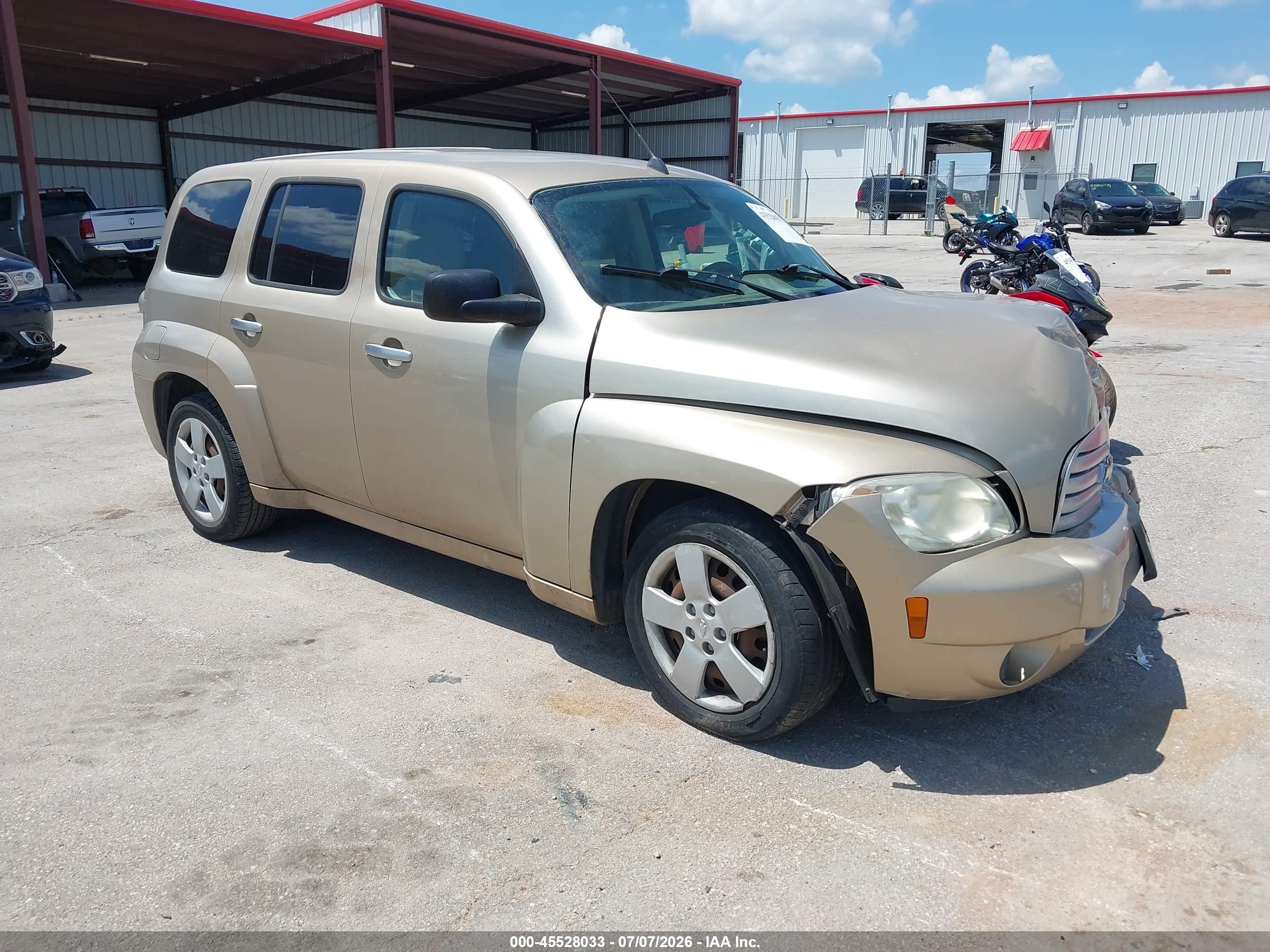 2007 Chevrolet HHR LS, VIN 3GNDA13D97S587182 — Front end