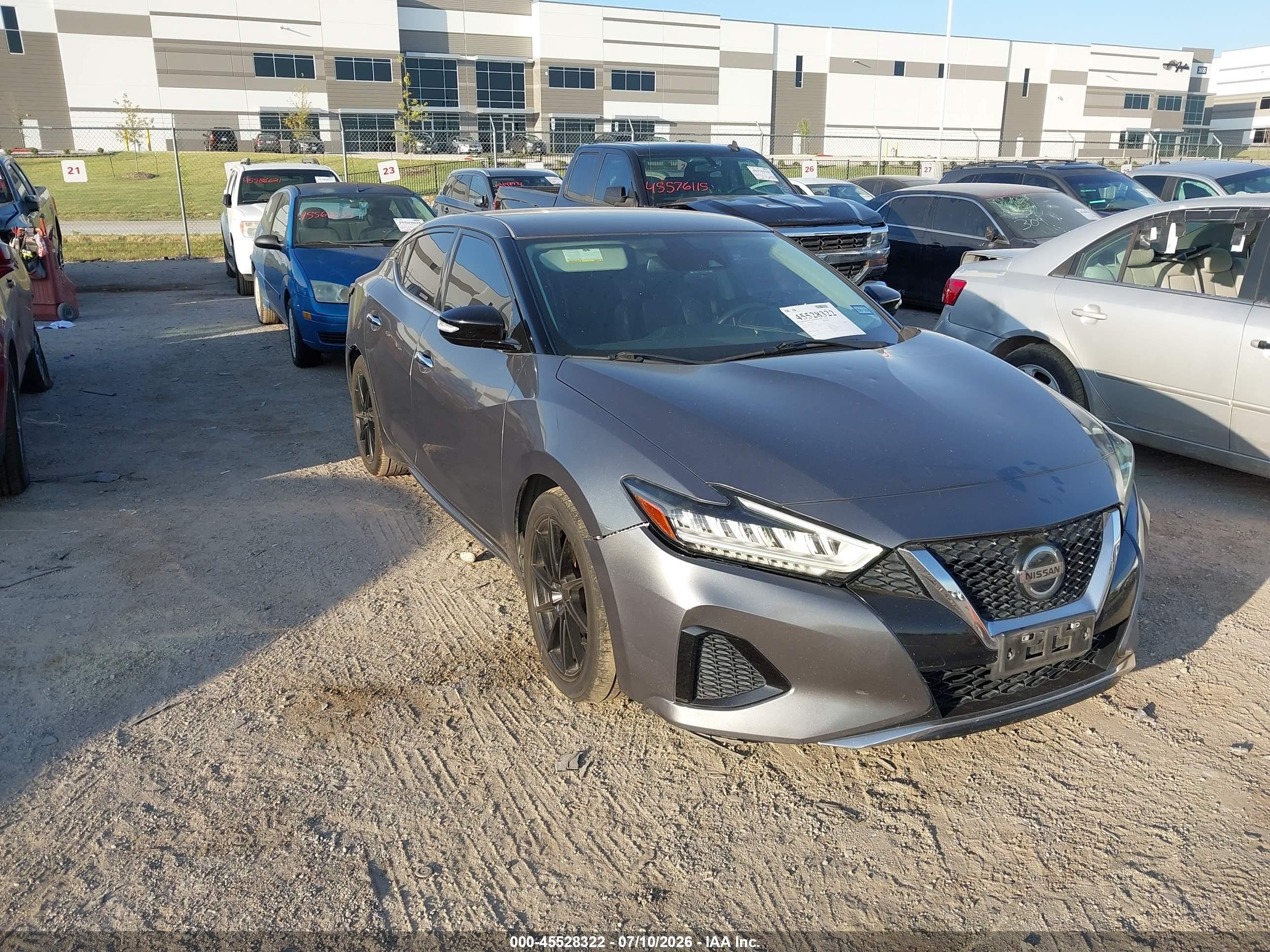 2020 Nissan Maxima SV, VIN 1N4AA6CV0LC360230 — Hail