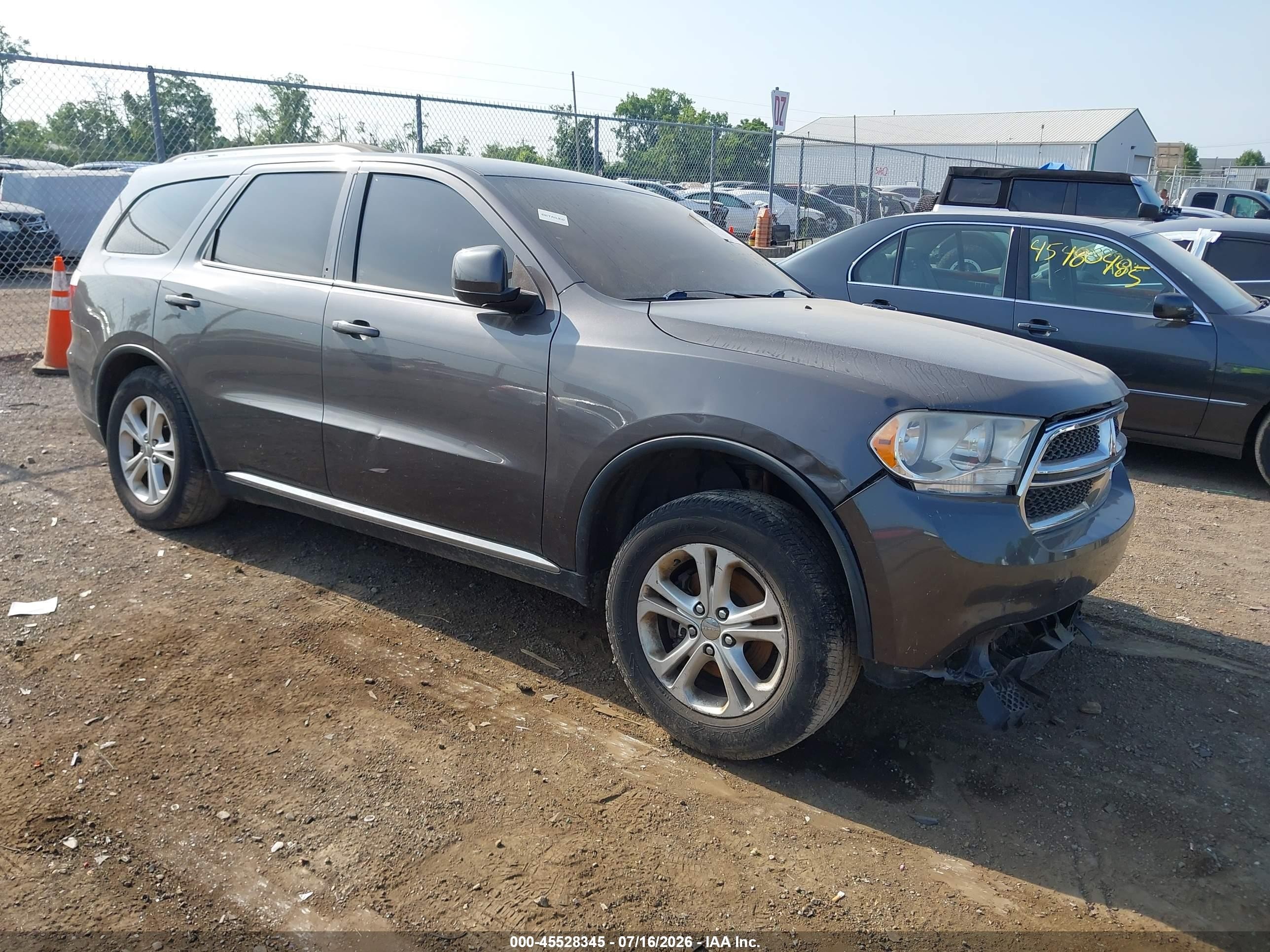 2013 Dodge Durango SXT, VIN 1C4RDJAG6DC699555 — All over