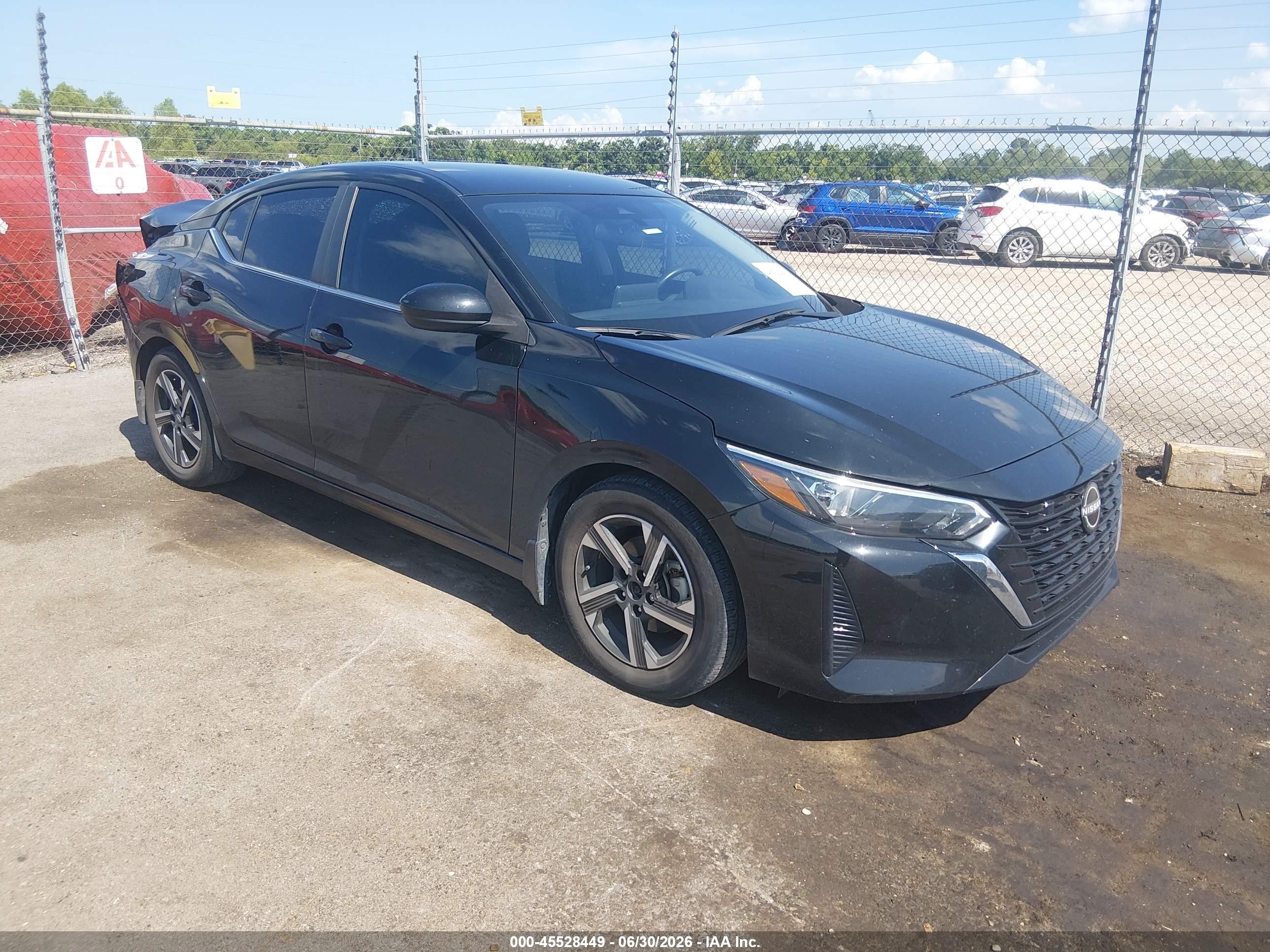 2025 Nissan Sentra SV, VIN 3N1AB8CV2SY217971 — Rear end