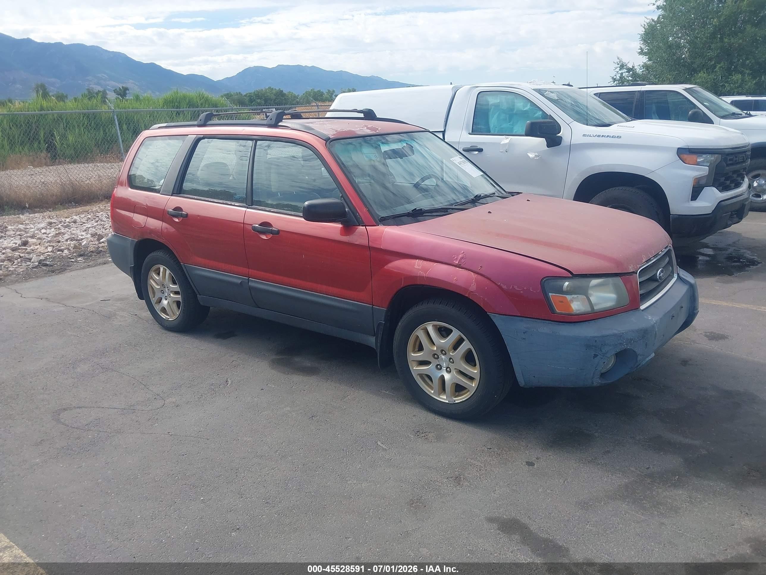 2004 Subaru Forester X, VIN JF1SG63604H742841 — All over