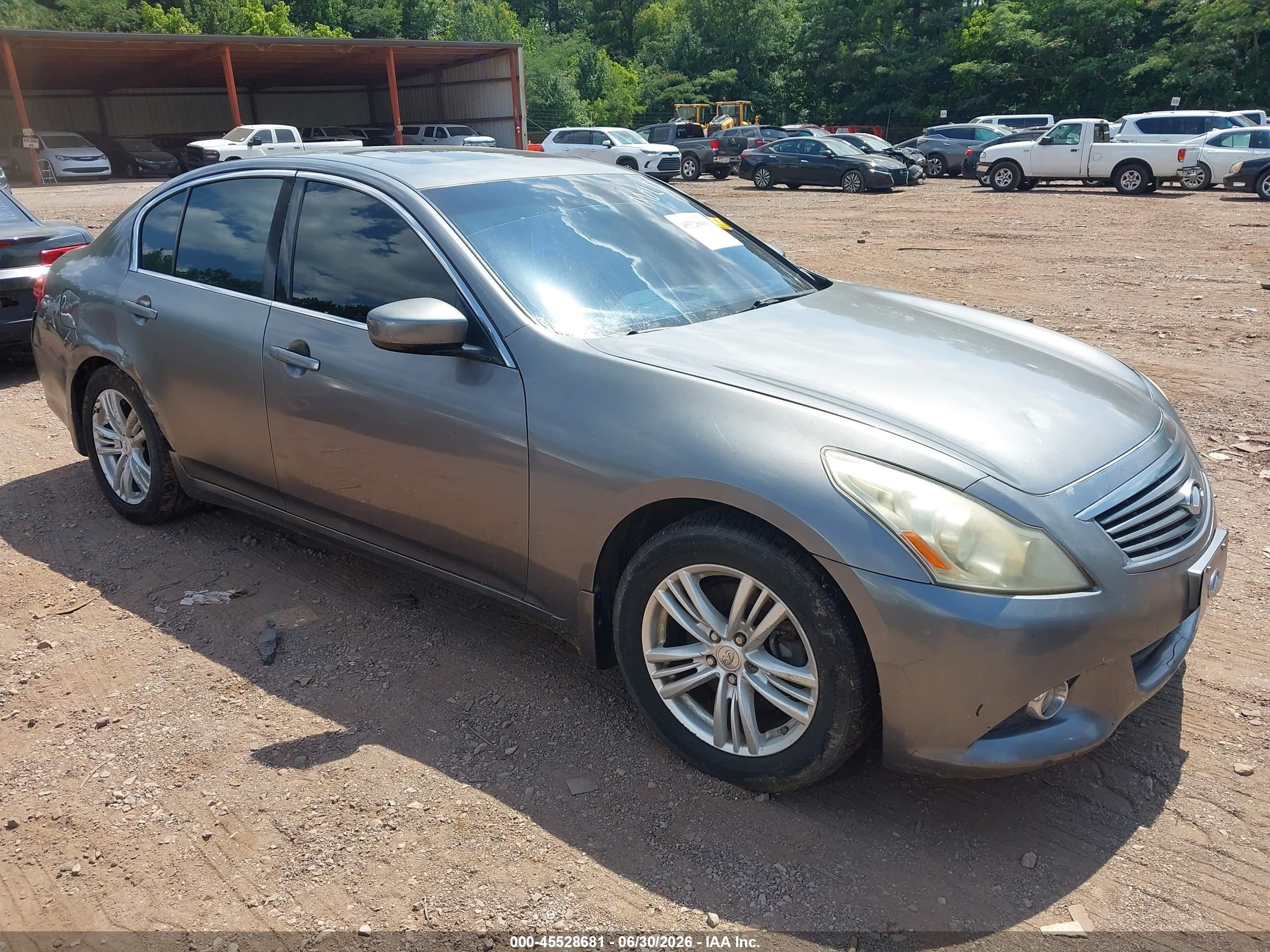 2012 Infiniti G37 x, VIN JN1CV6AR4CM678457 — Biohazard / chemical