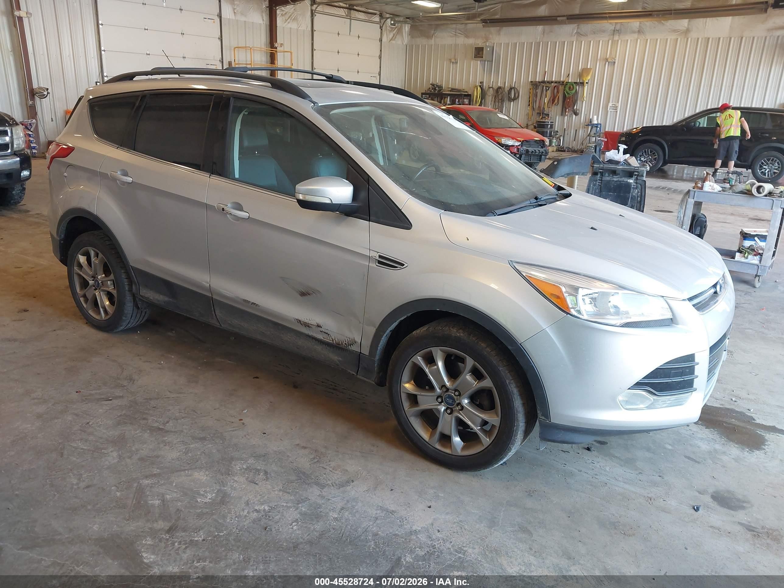 2013 Ford Escape SEL, VIN 1FMCU9H93DUC73601 — Side