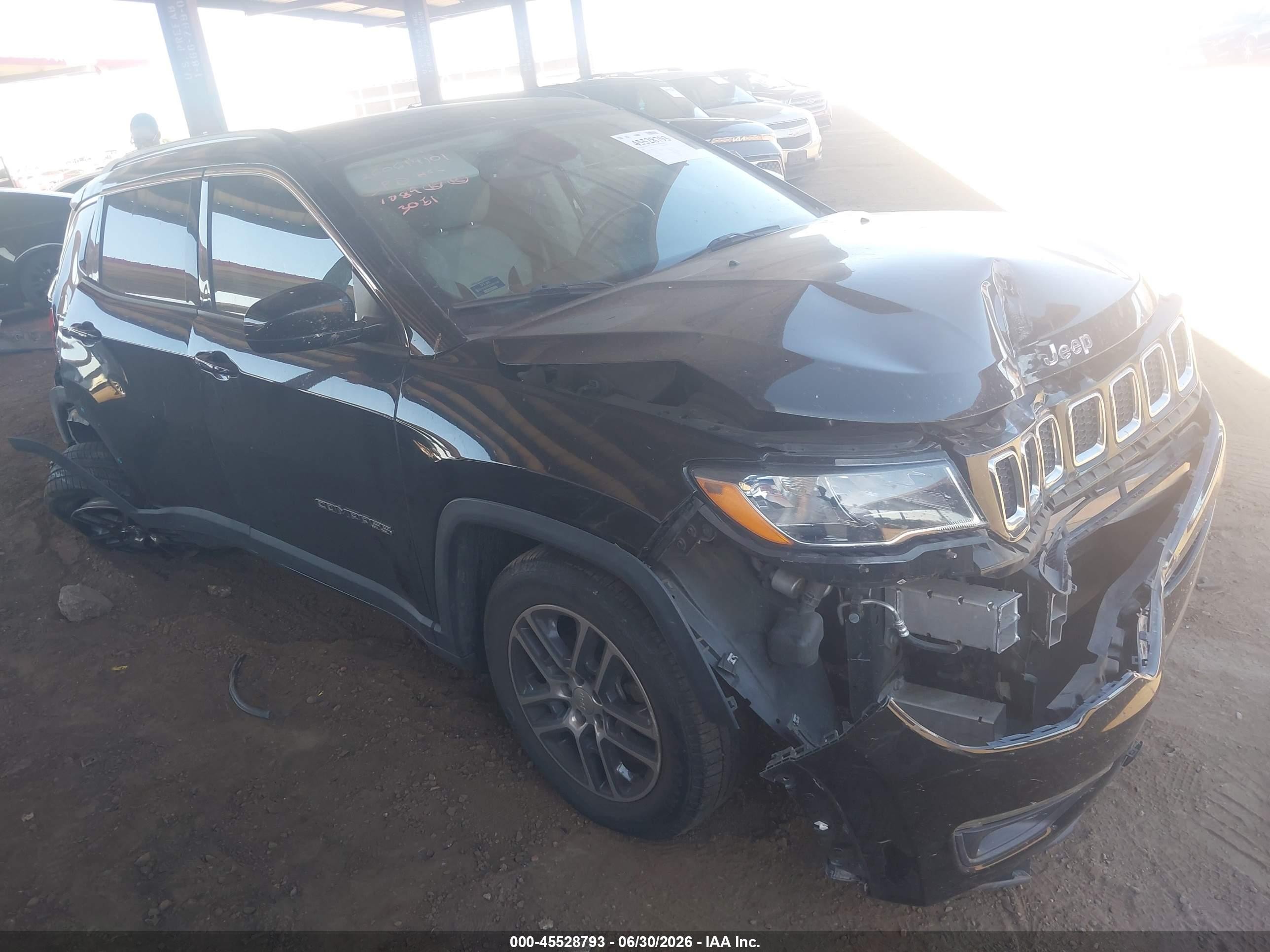 2019 Jeep Compass Altitude, VIN 3C4NJCBB3KT743051 — По всему кузову