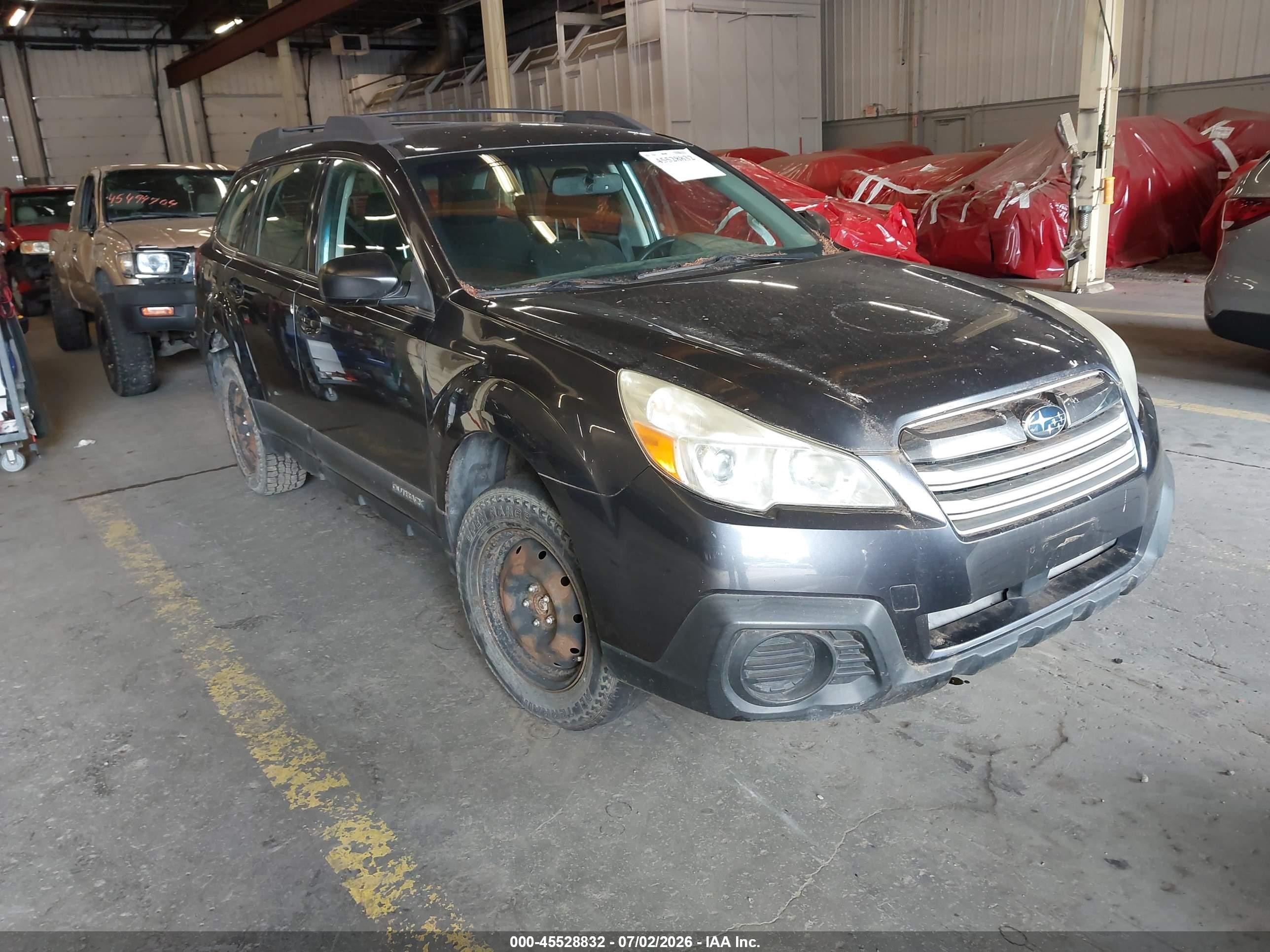 2013 Subaru Outback 2.5i, VIN 4S4BRBAC0D3247389 — Theft recovery