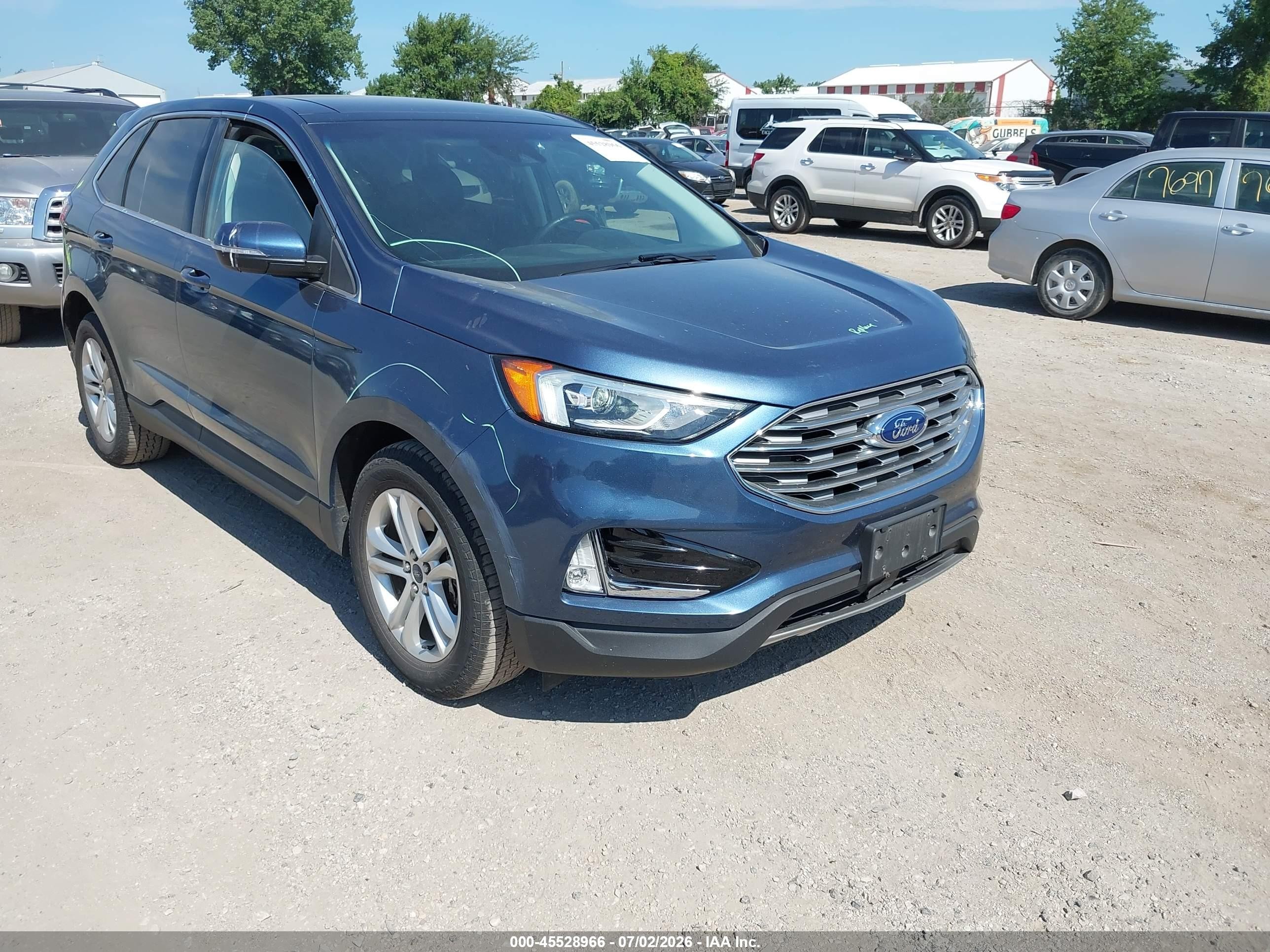 2019 Ford Edge SEL, VIN 2FMPK4J93KBB76275 — Side