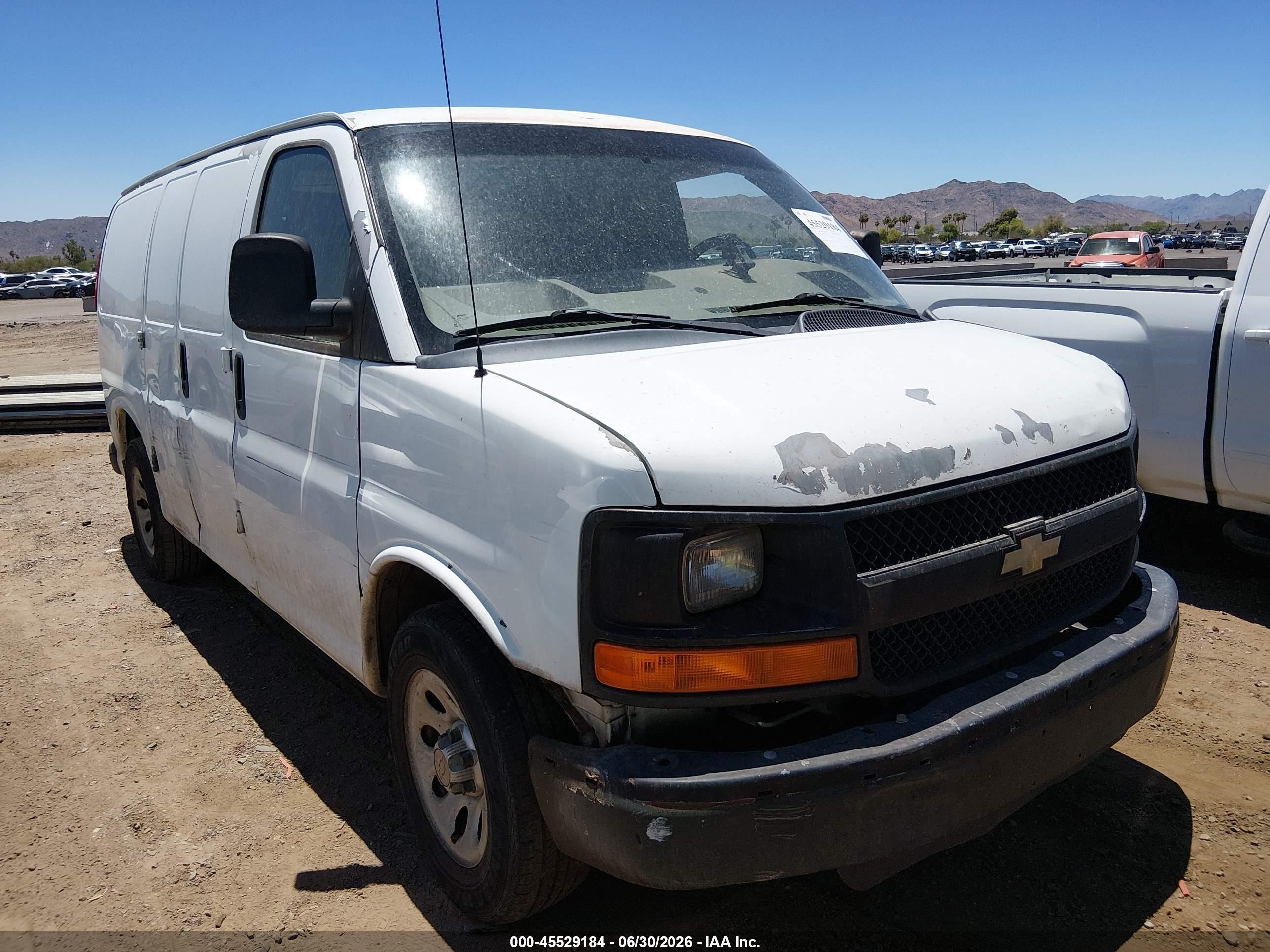 2011 Chevrolet Express Cargo, VIN 1GCSGAFX5B1111929 — Normal wear
