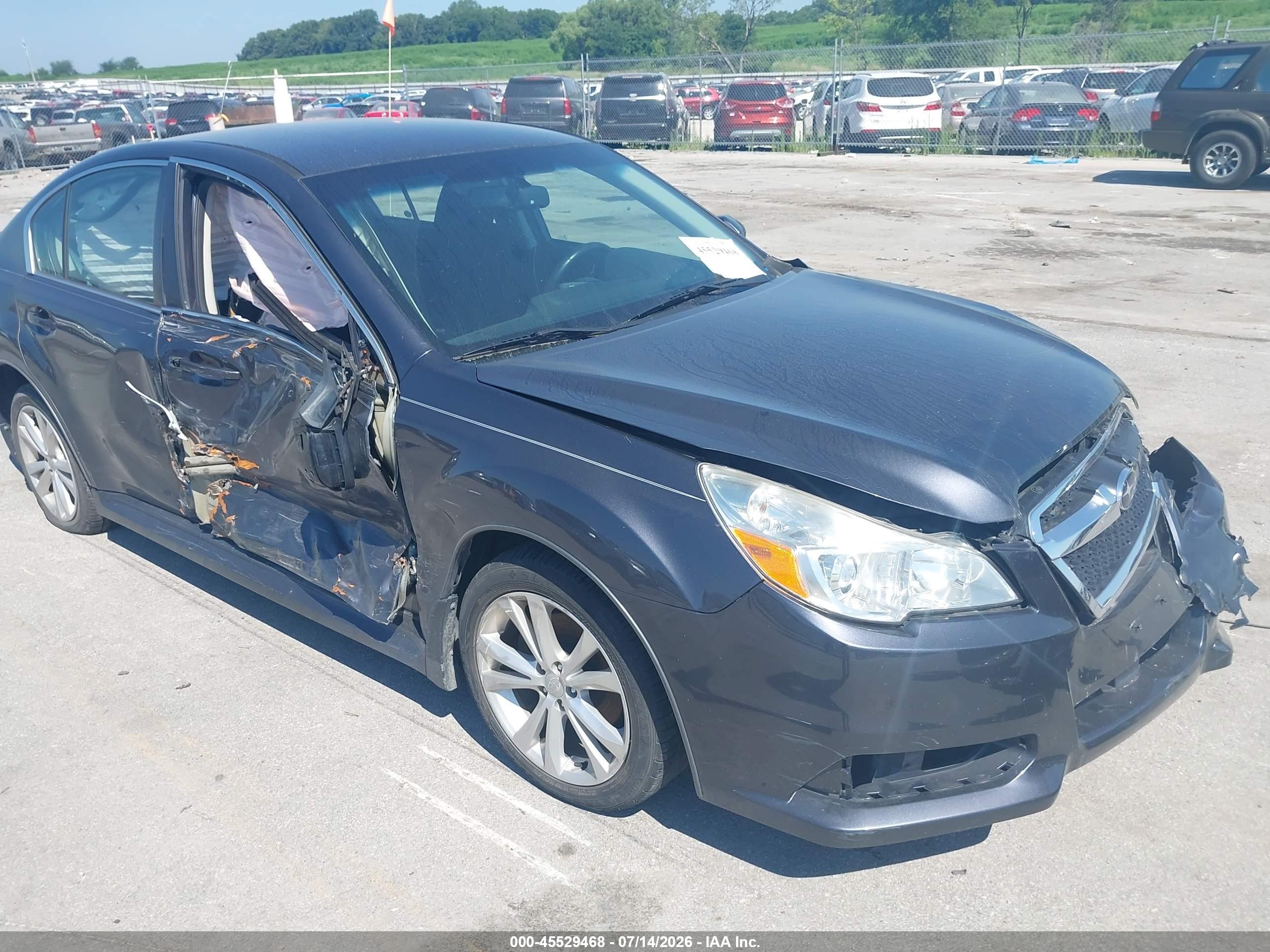 2013 Subaru Legacy Premium, VIN 4S3BMCC6XD3004415 — All over