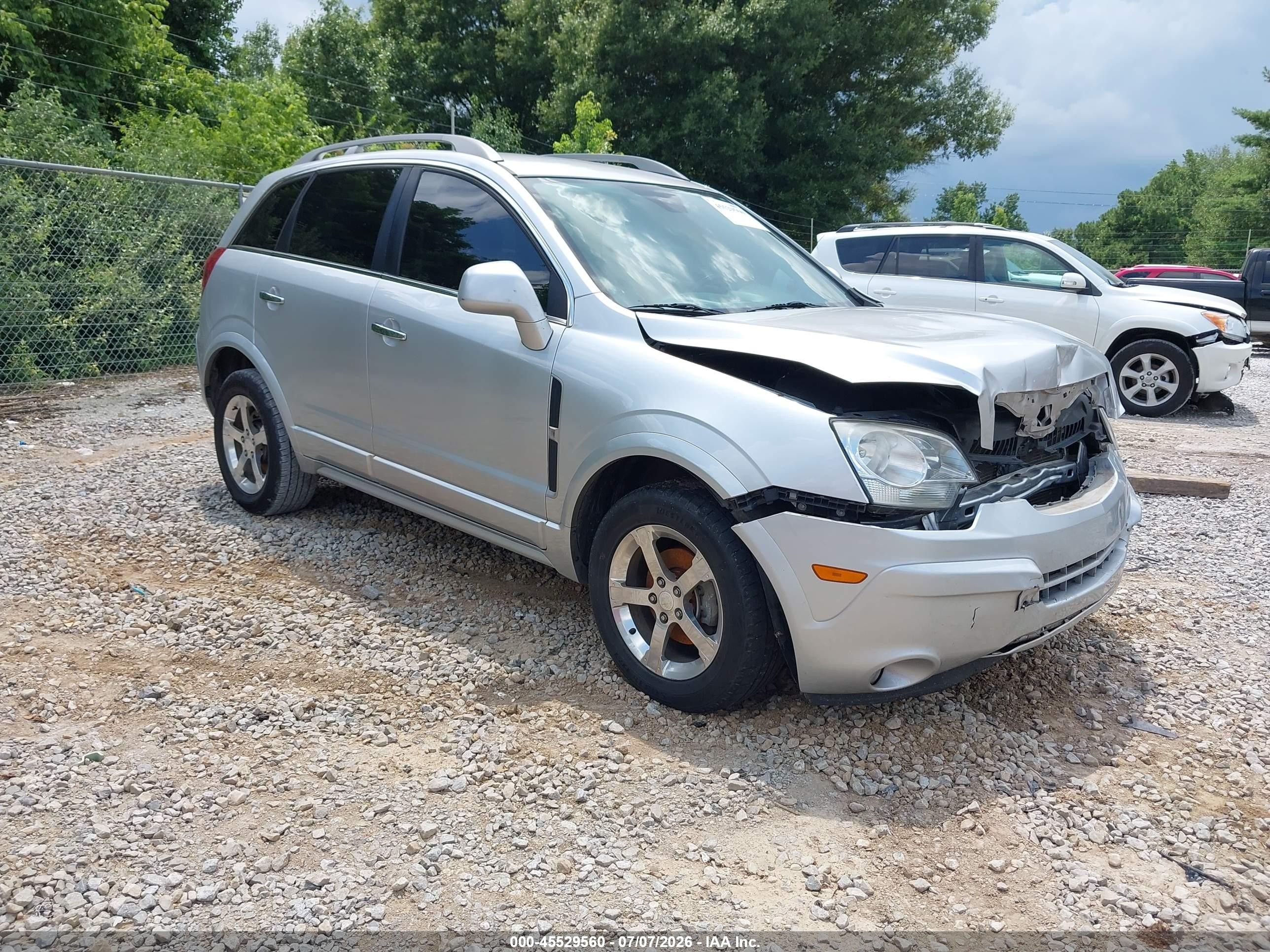 2012 Chevrolet Captiva Sport LT, VIN 3GNAL3E55CS642042 — Front end